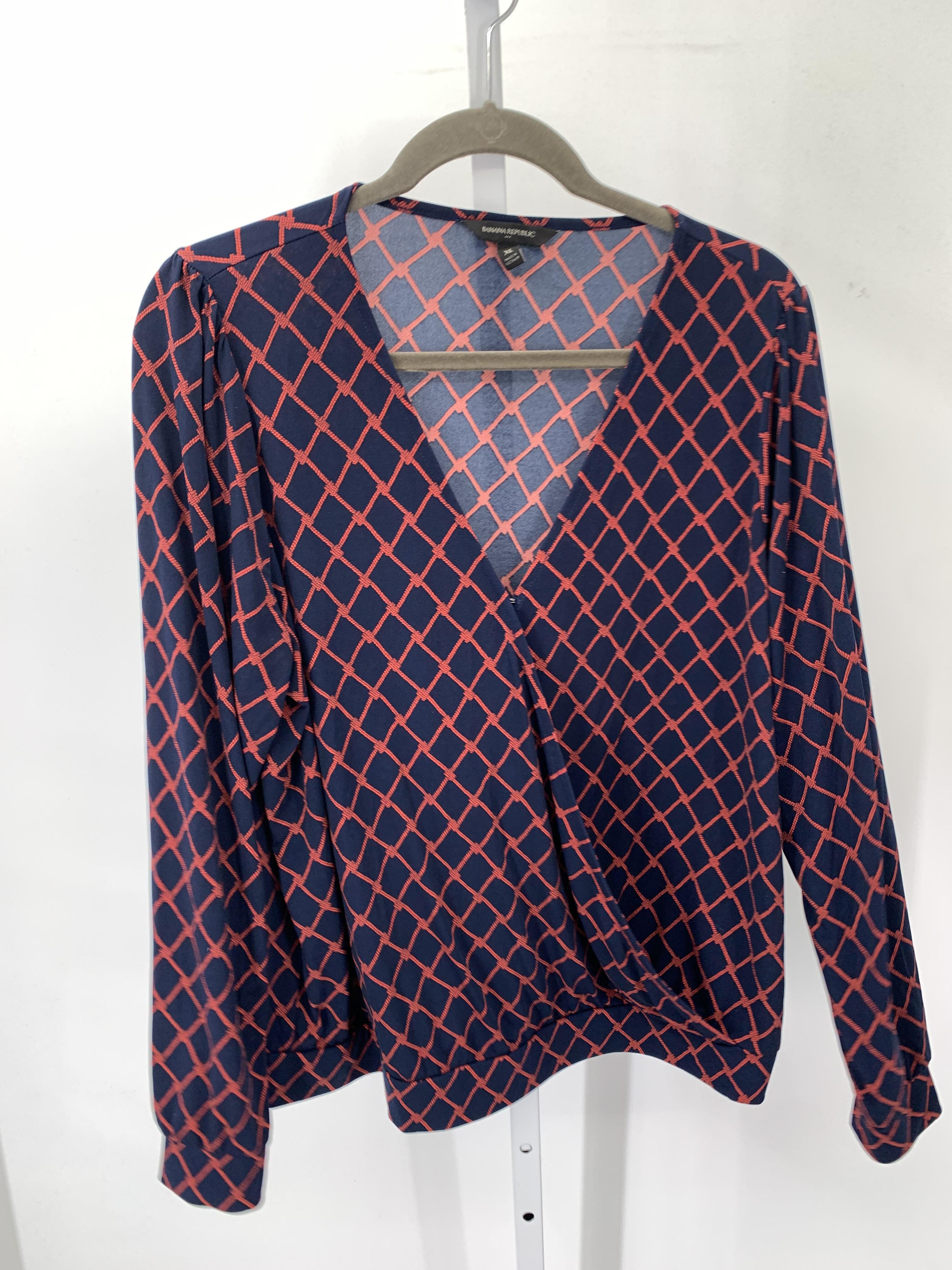Banana Republic Size Extra Large Misses Long Sleeve Shirt
