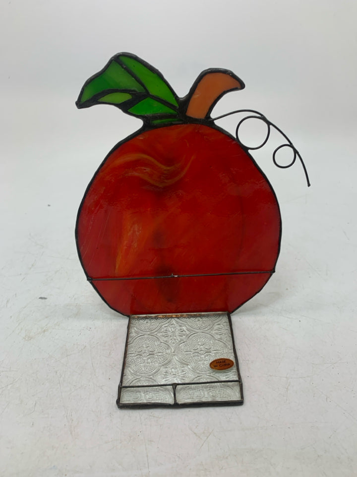 STAINED GLASS PUMPKIN.