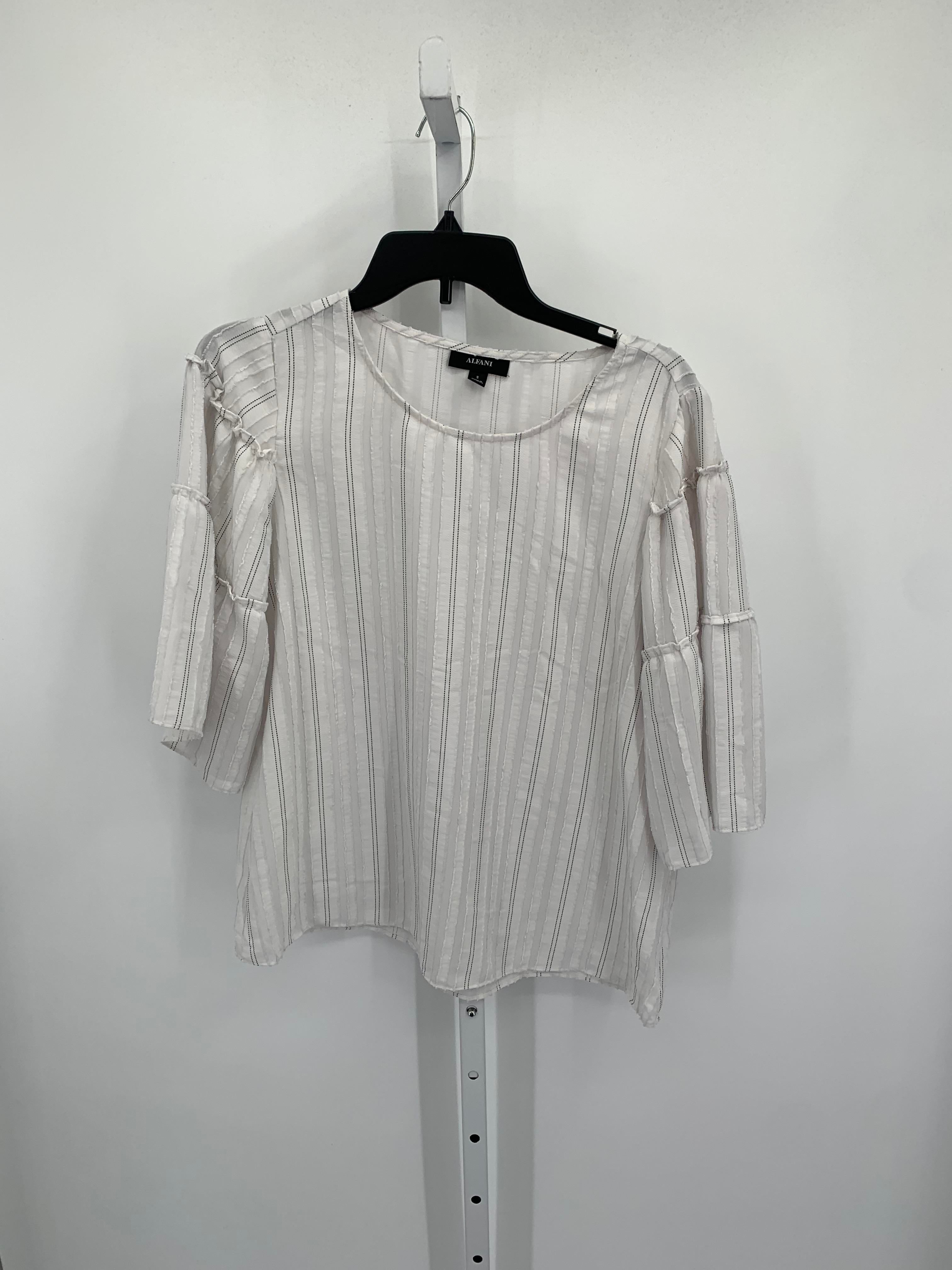 Alfani Size Small Misses Short Sleeve Shirt