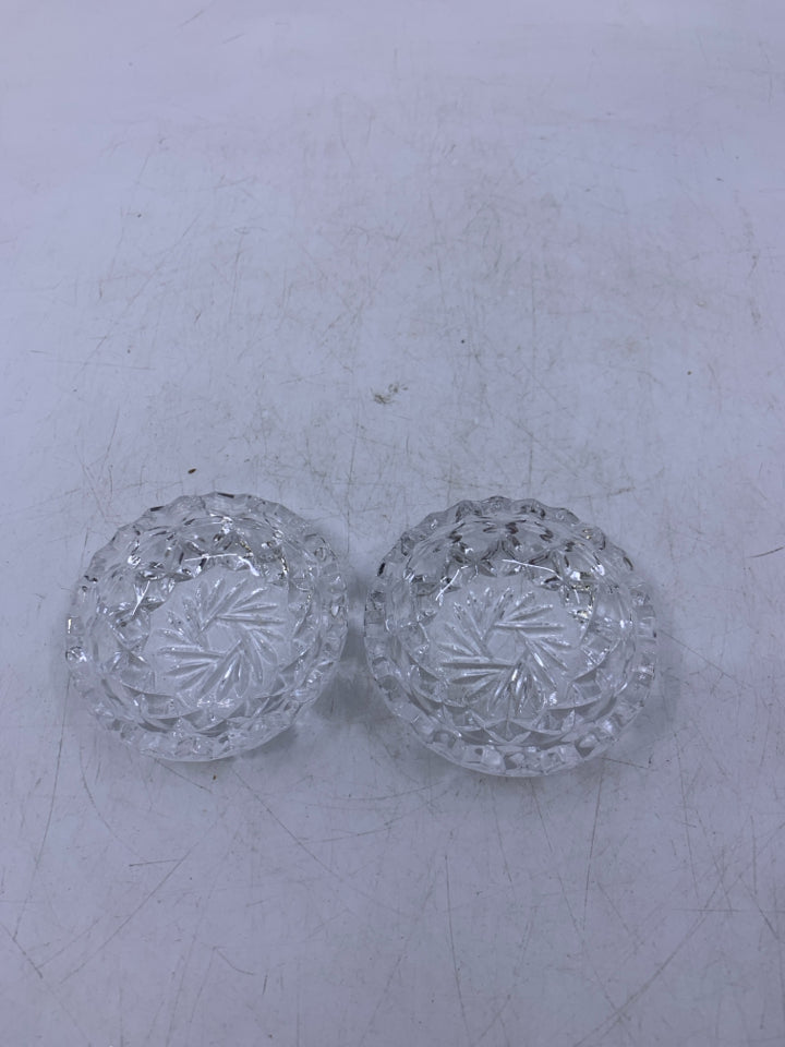 MINI GLASS TEXTURED CIRCLE.