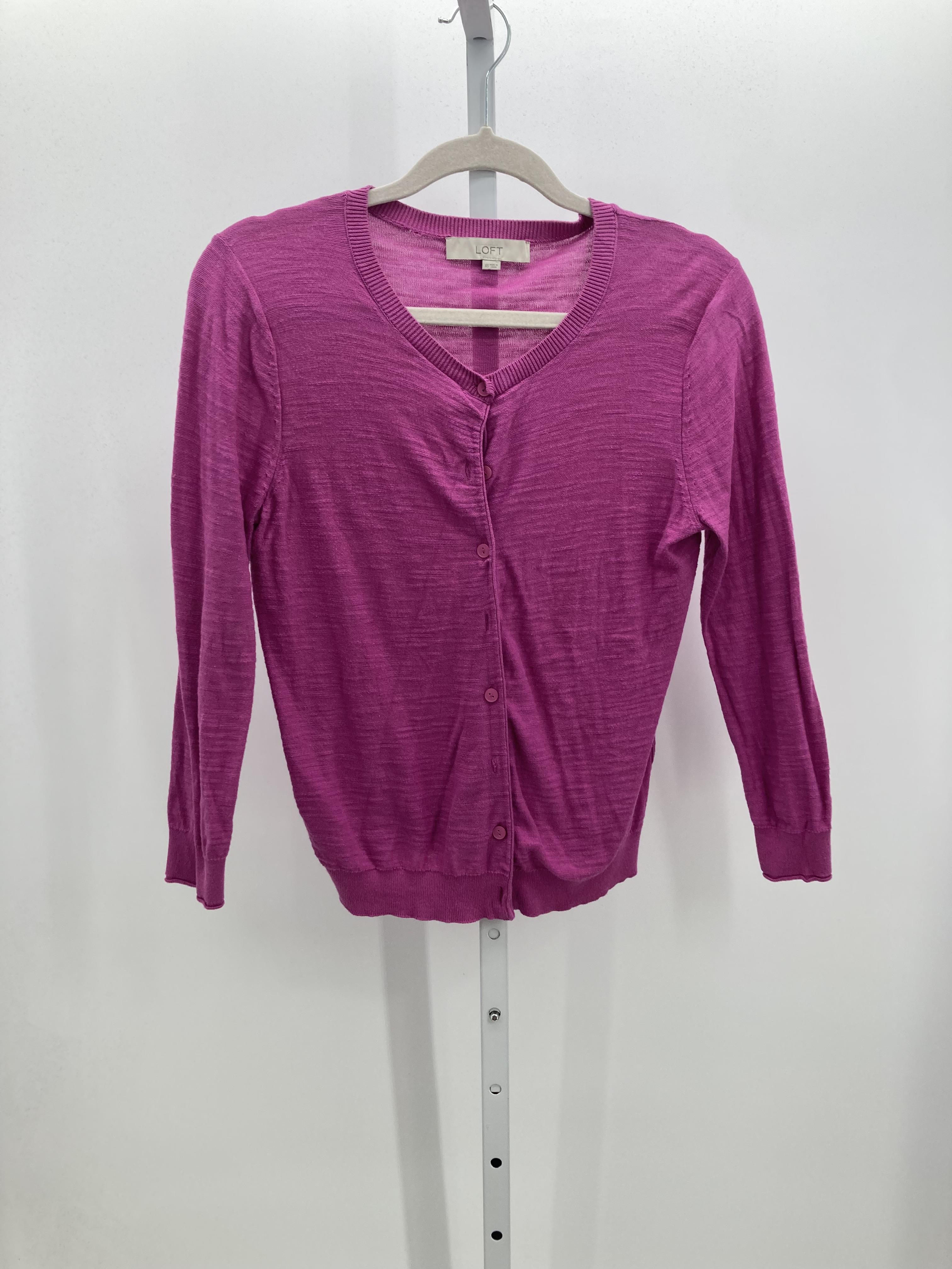 Loft Size X Small Misses Long Slv Sweater
