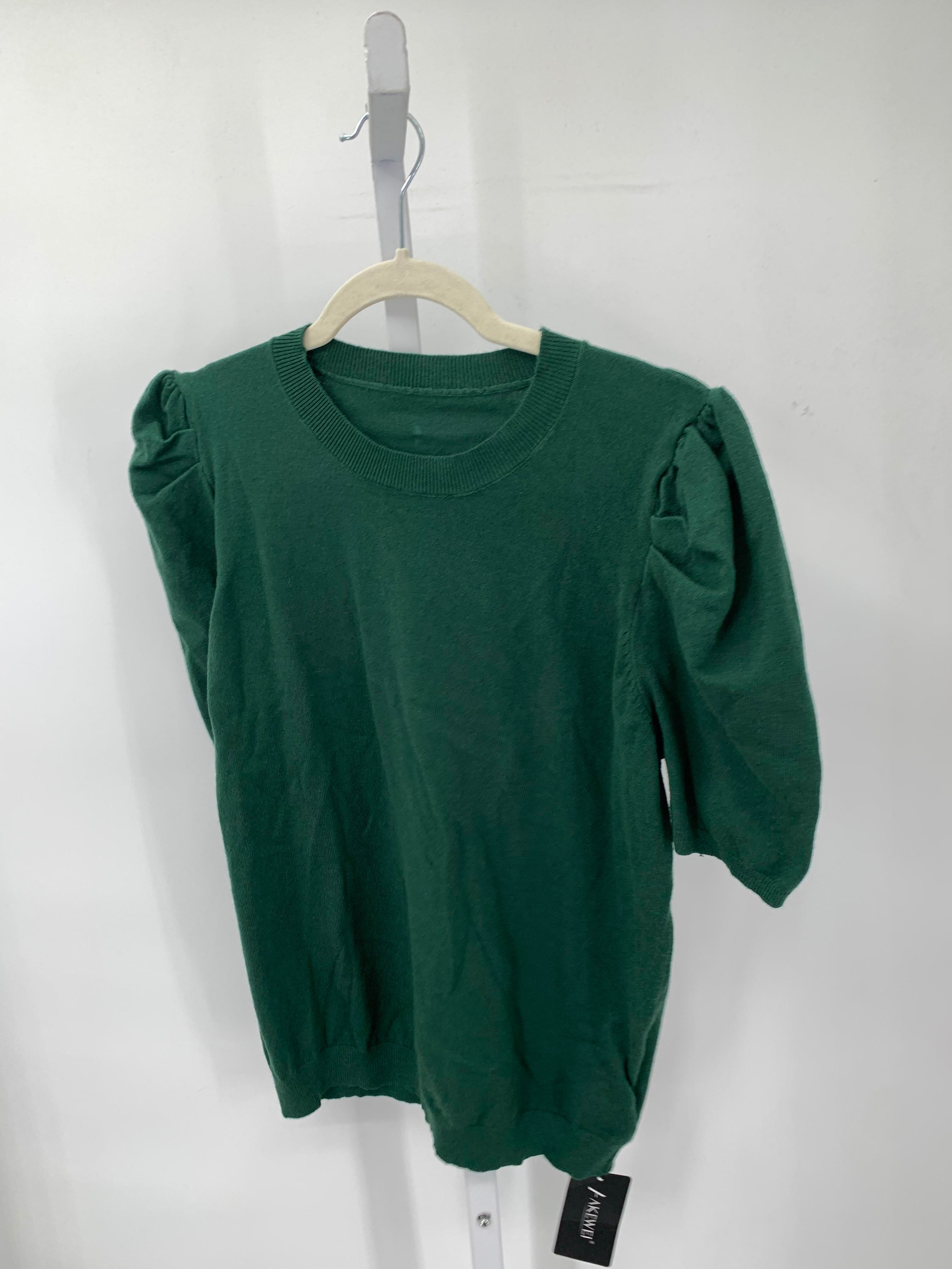 Size Large Misses Short Slv Sweater