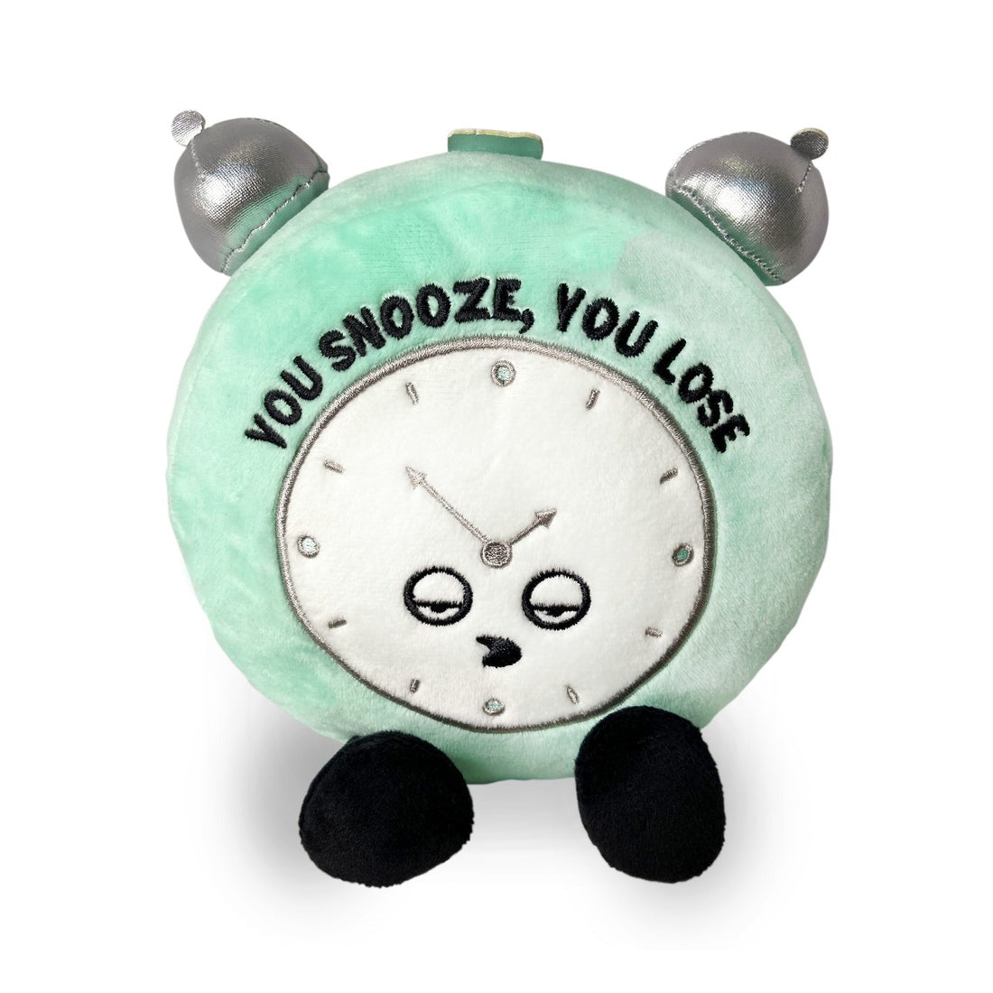 "You Snooze - You Lose" Plush Alarm Clock