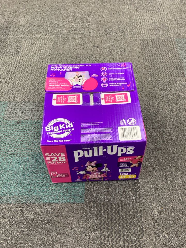 Huggies Pull-Ups Size 4T-5T (38-50 POUNDS) 102 COUNT