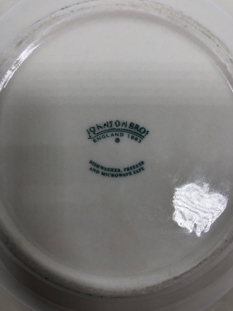 "BUTHIN CASTLE IN 1792" JOHNSON BROS BOWL.