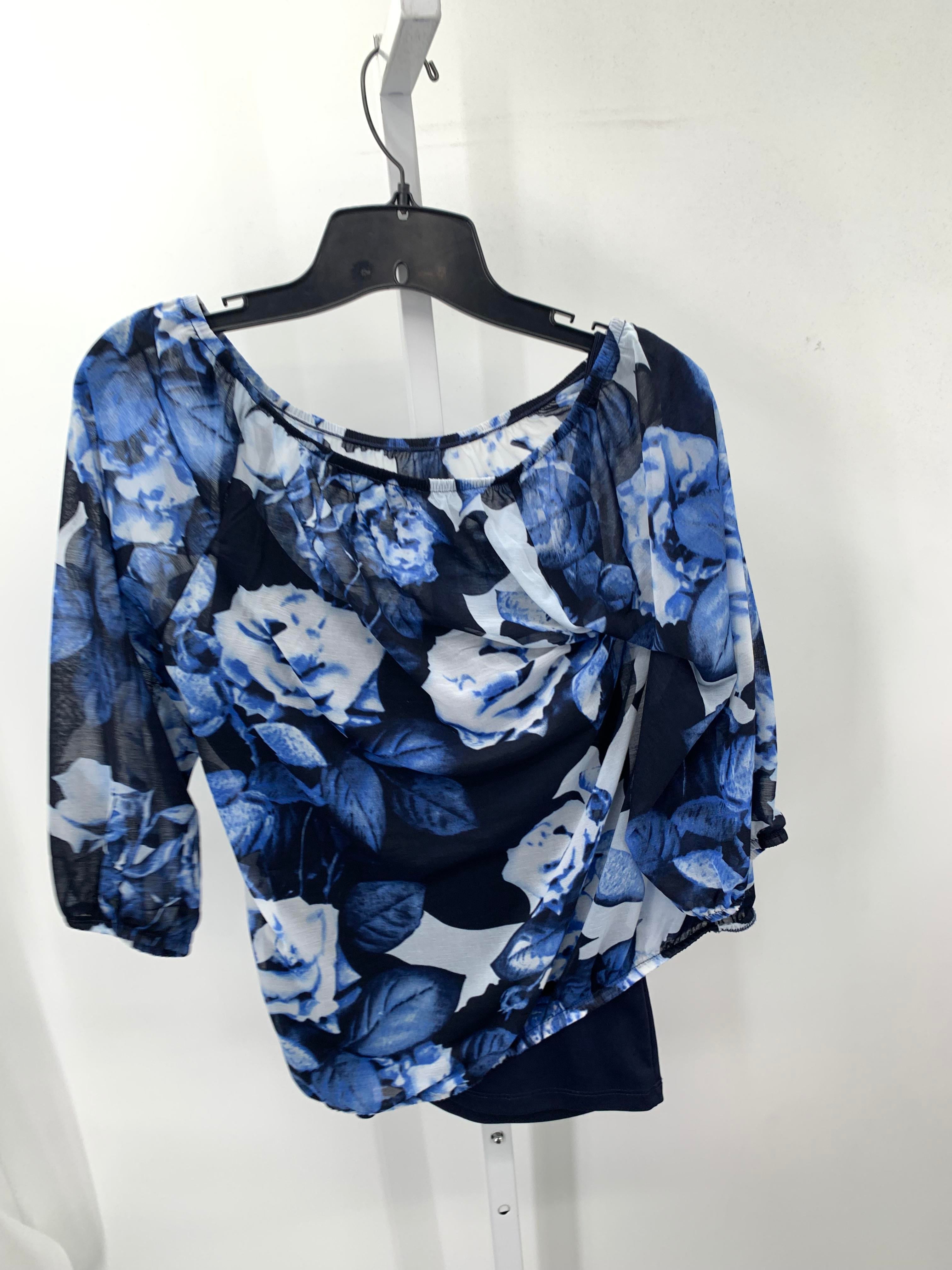 INC Size Medium Misses 3/4 Sleeve Shirt