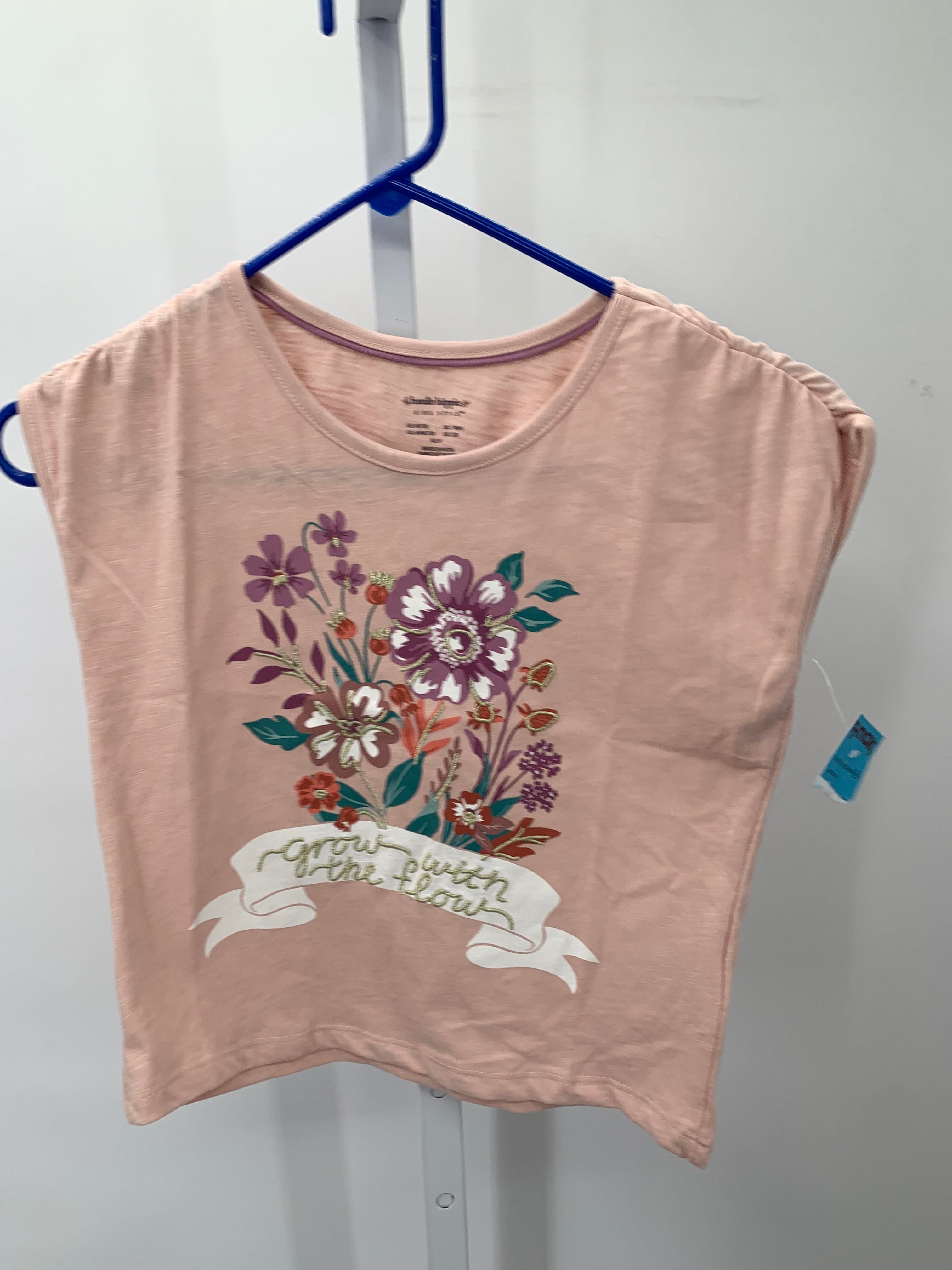 Size 7-8 Girls Short Sleeve Shirt