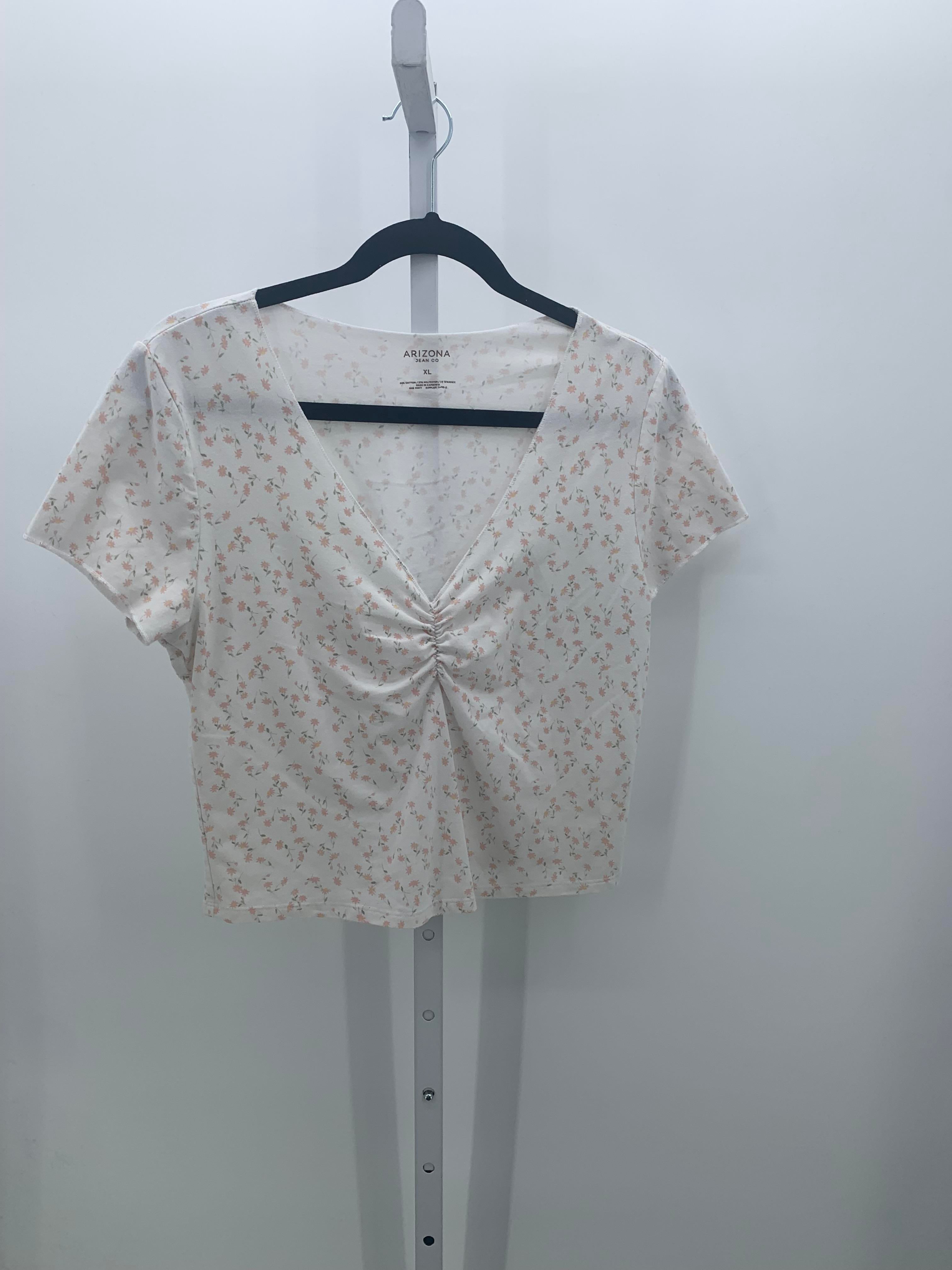 Arizona Size Extra Large Juniors Short Sleeve Shirt