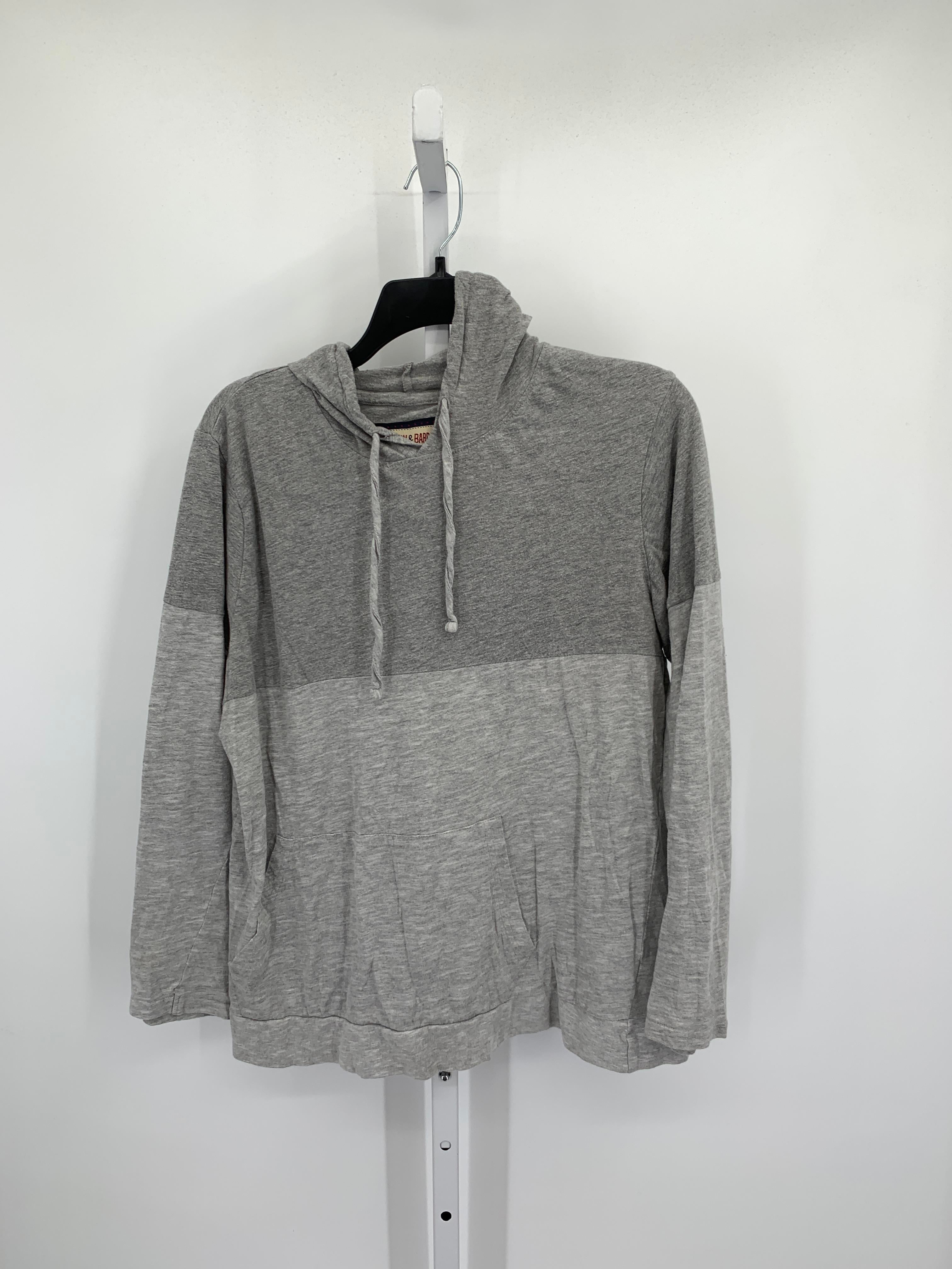 HOODED KNIT SHIRT.