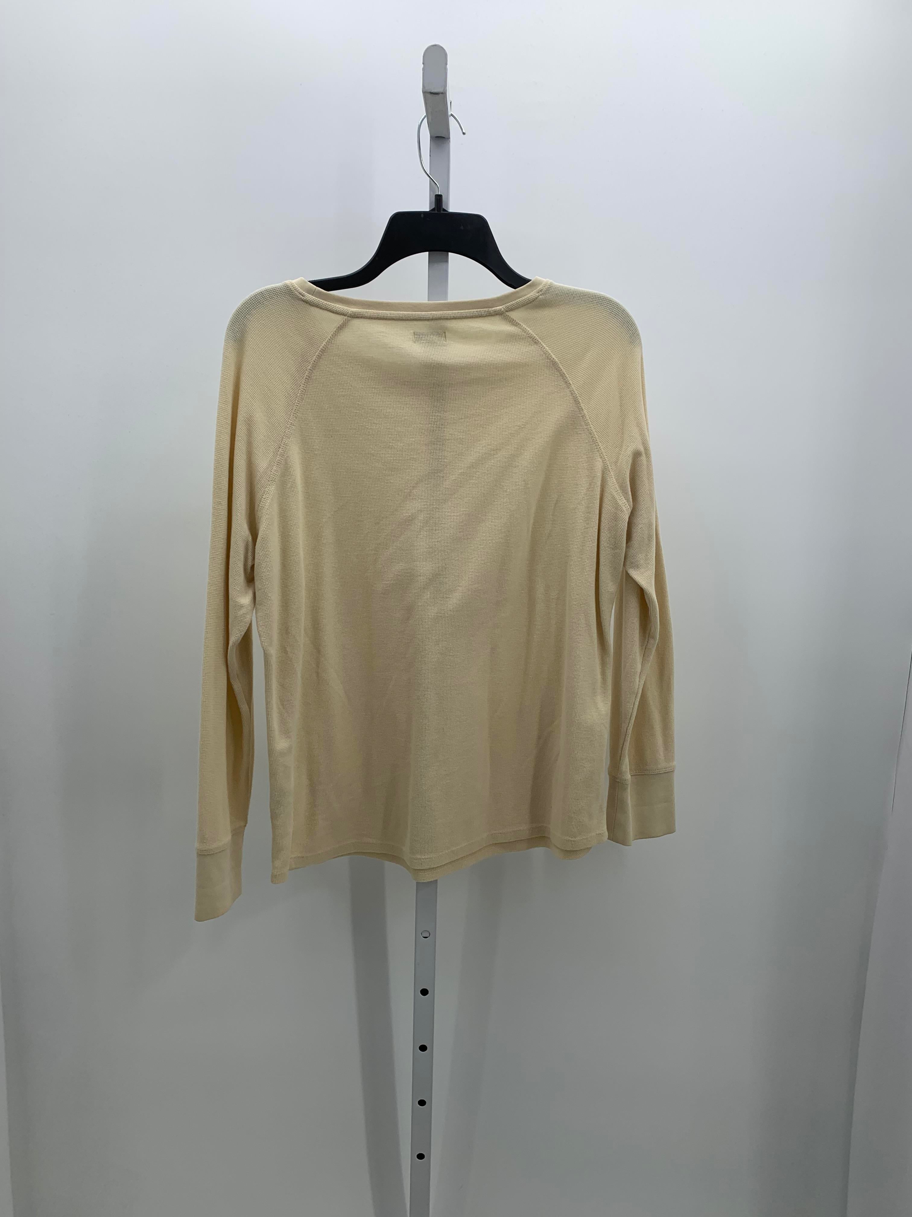 LL Bean Size Medium Petite Petite Long Sleeve Shirt
