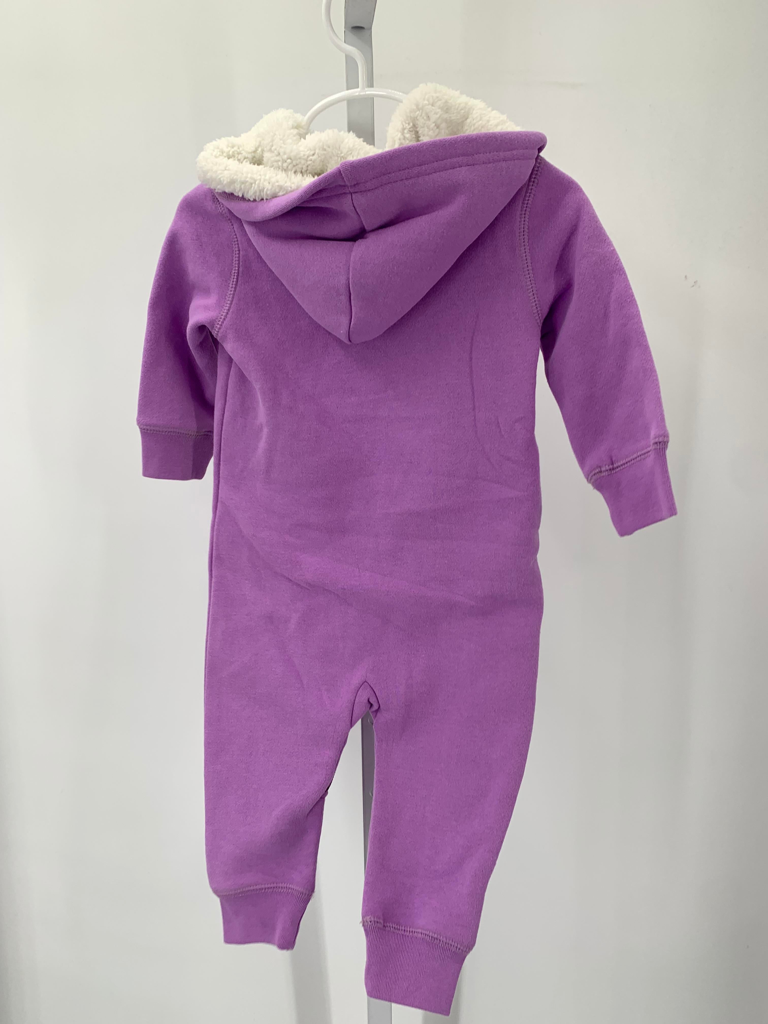 primary Size 6-12 mon Girls Long Slv. Romper