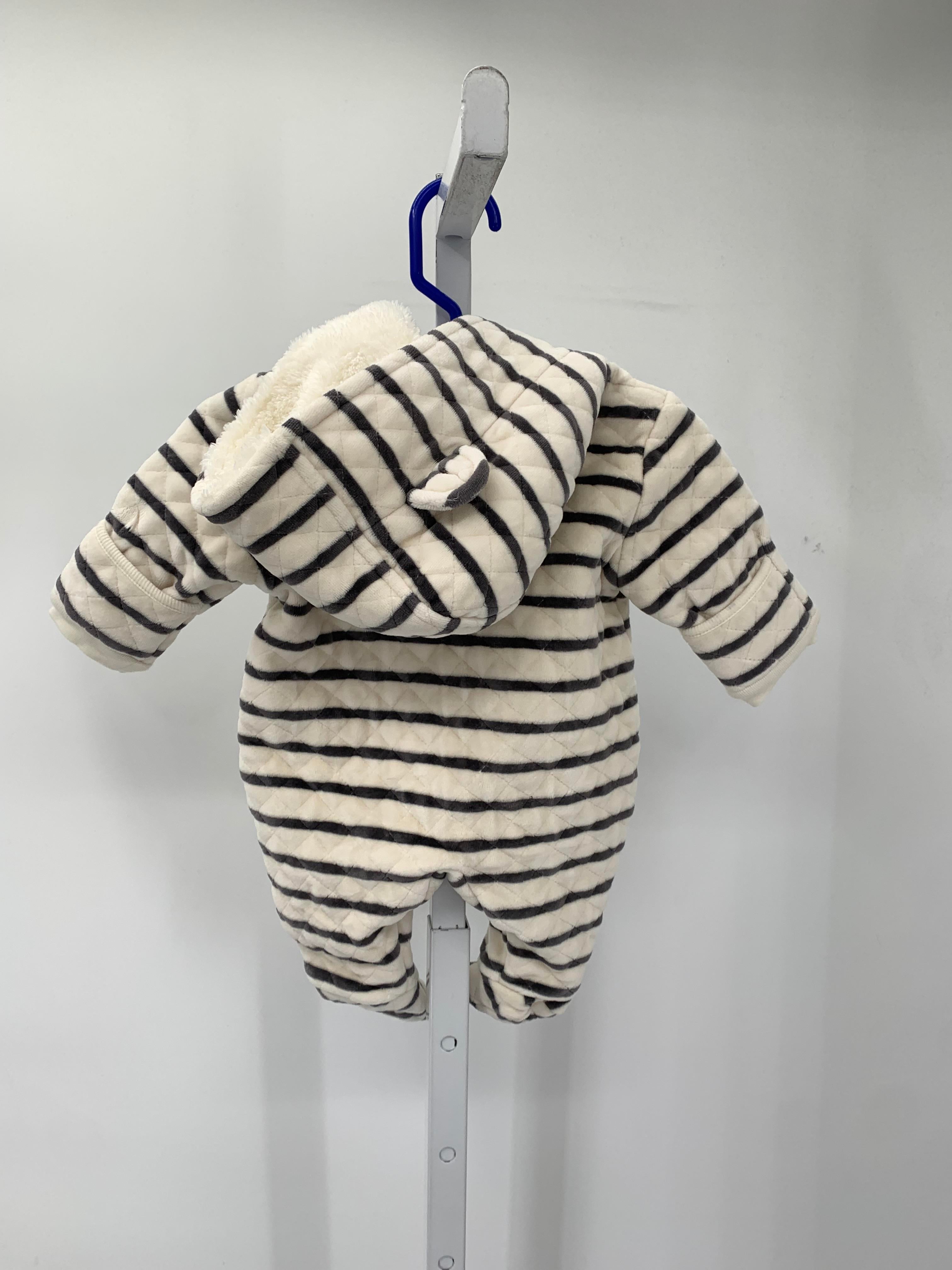 GREY STRIPES HOODED