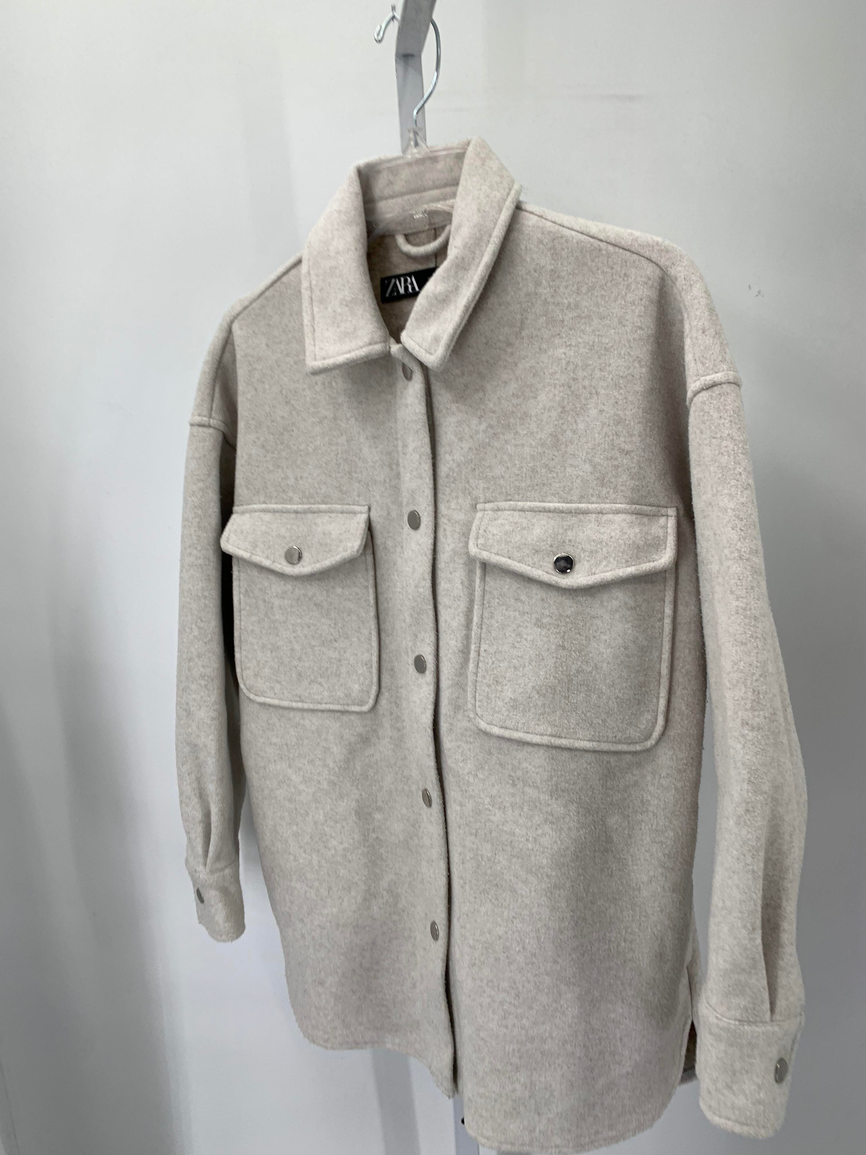 Zara Size Medium Misses Lightweight Jacket