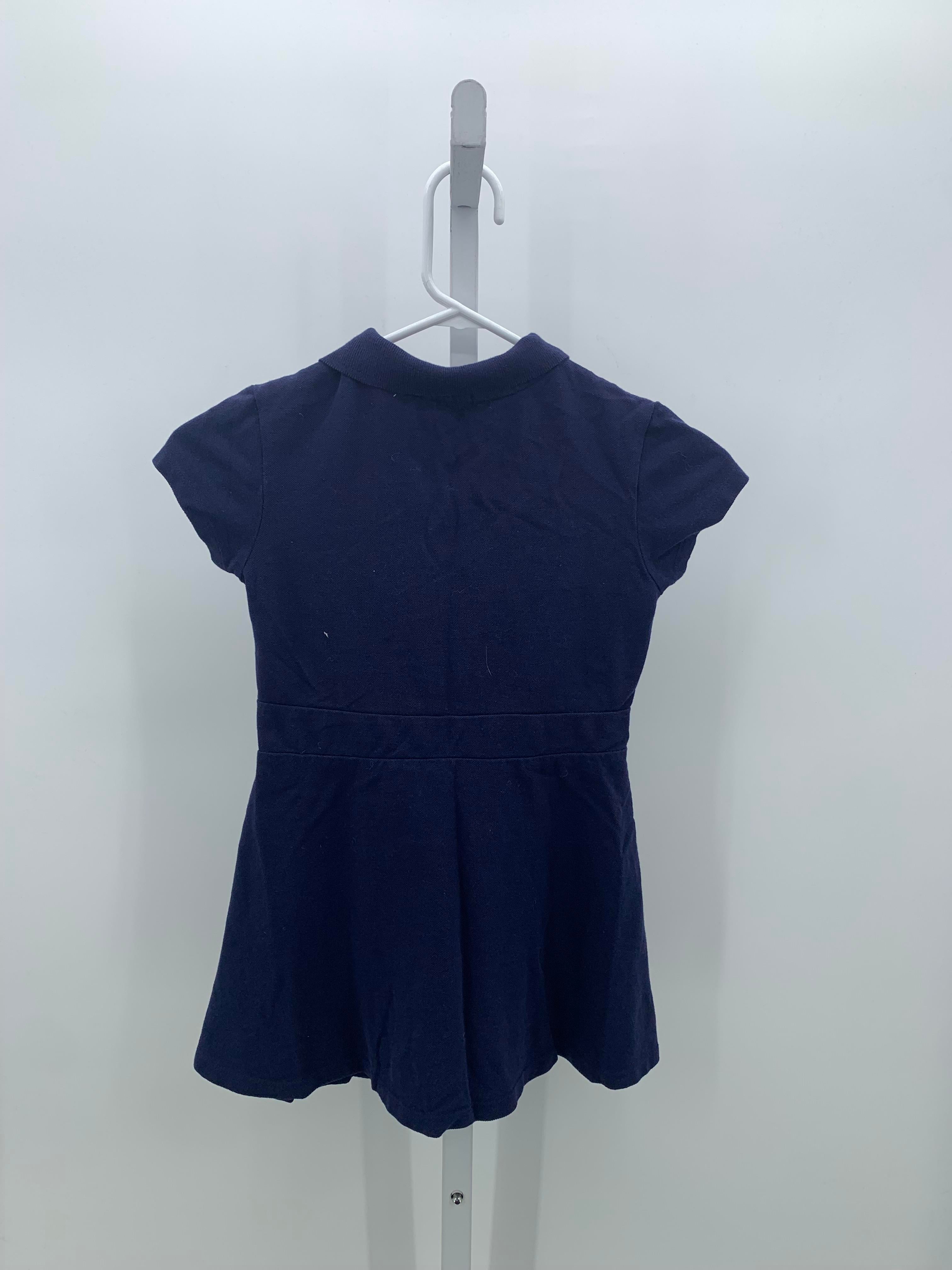 U.S. Polo Size 6-7 Girls Short Sleeve Dress