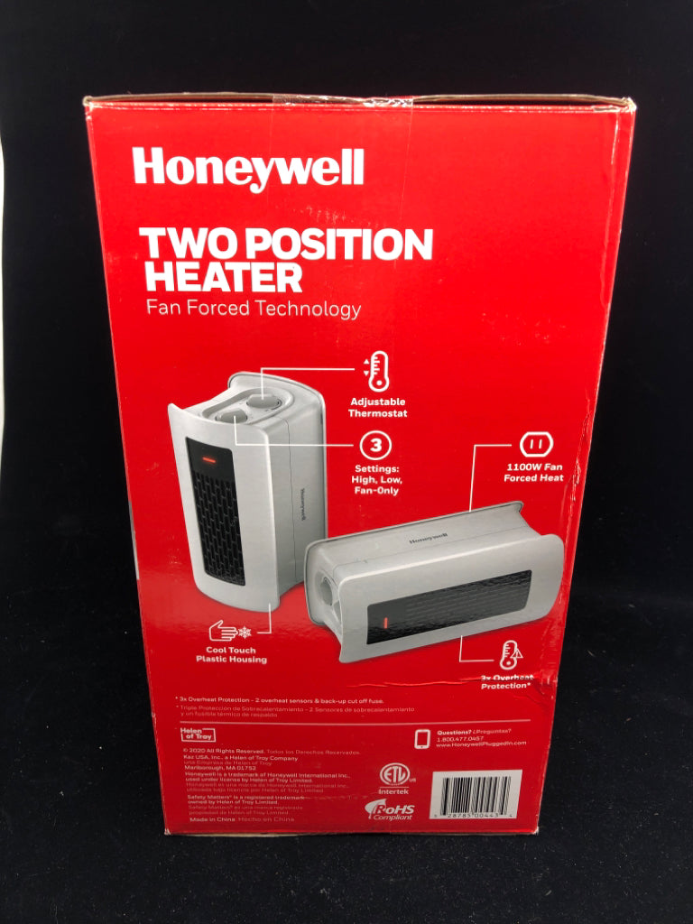 NIB HONEYWELL HEATER FAN.