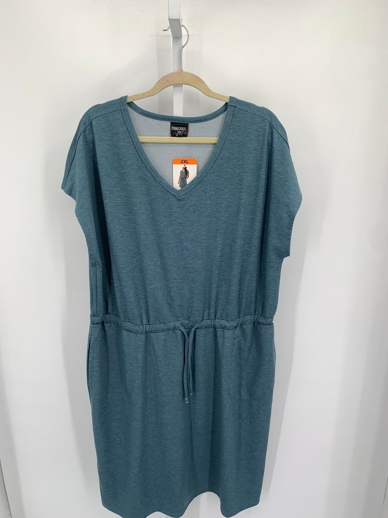 32 Degrees Size XXL Misses Short Sleeve Dress