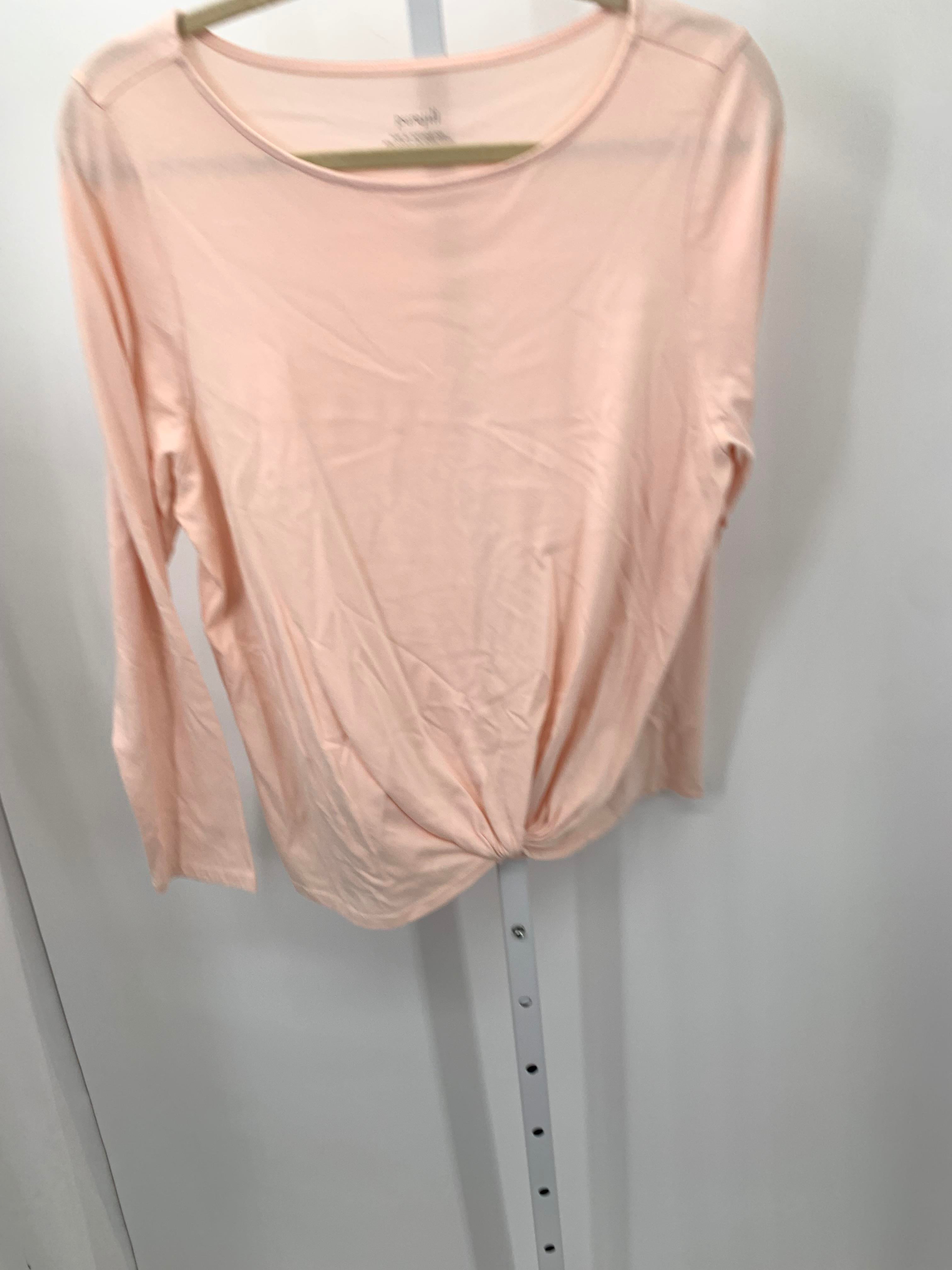 J-Jill Size Large Misses Long Sleeve Shirt
