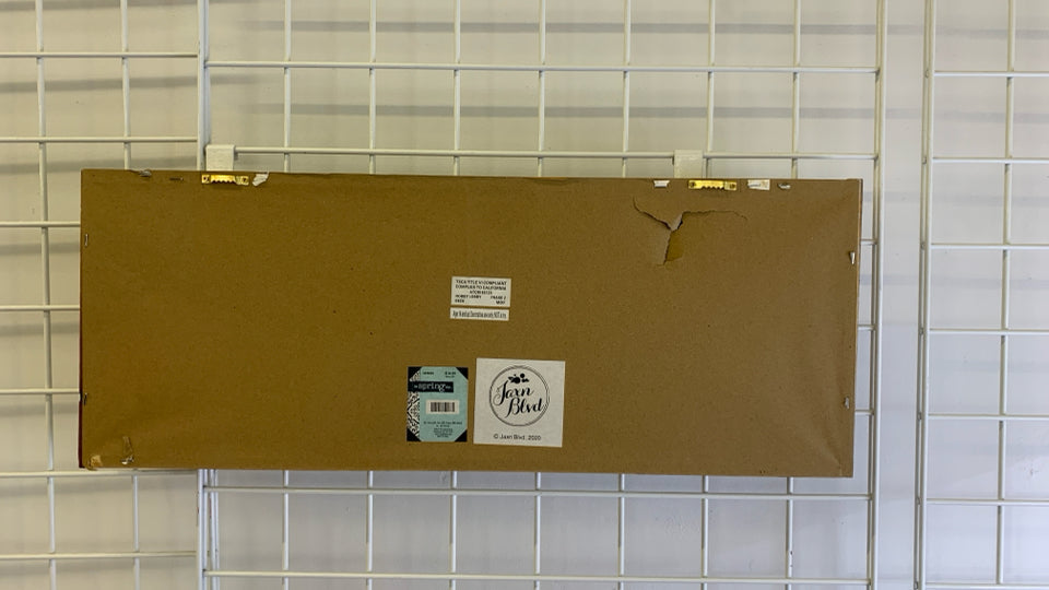 THIS IS US -BLACK BASE AND WOOD FRAME WALL ART.