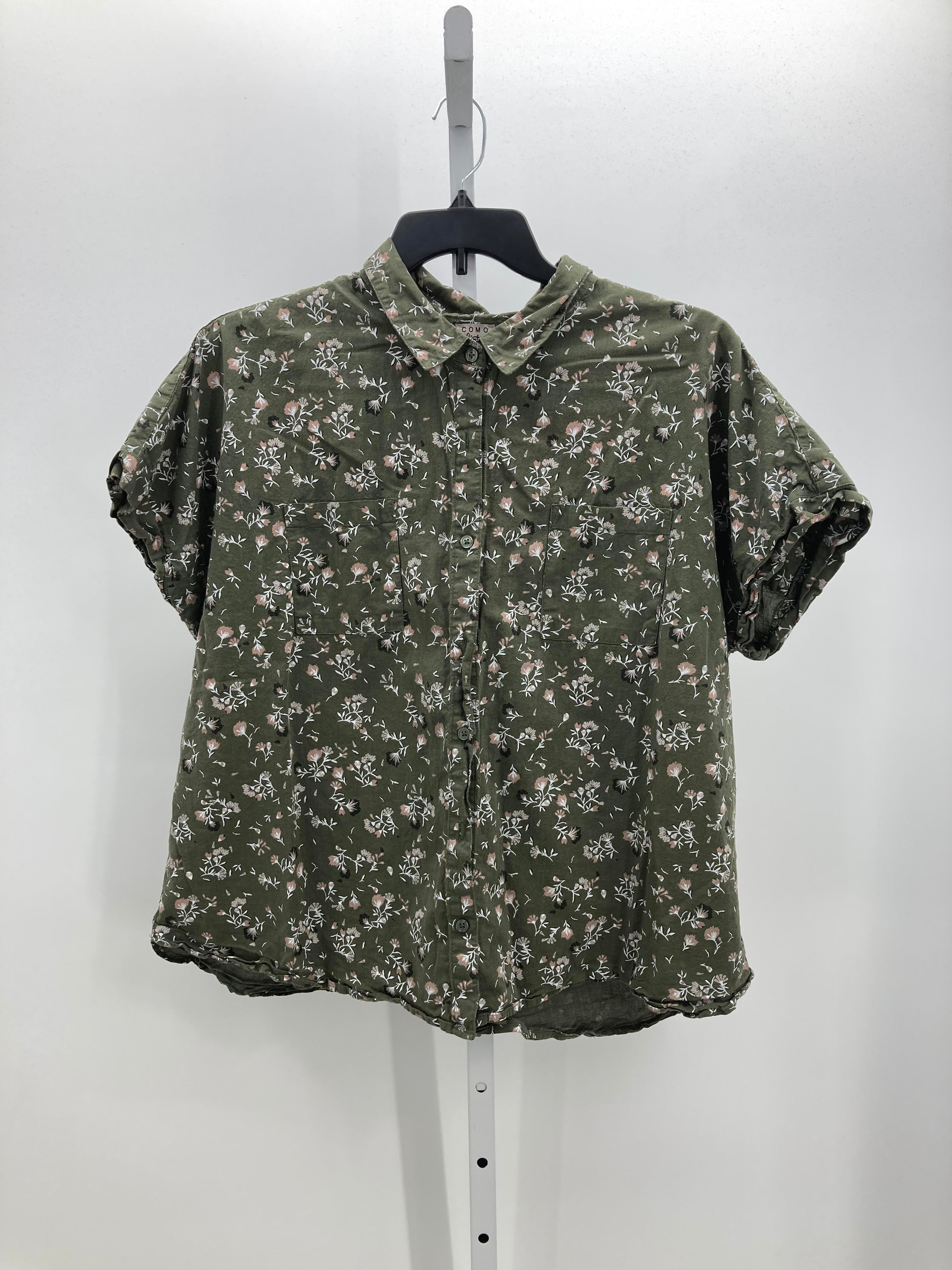Size 3X Womens Short Sleeve Shirt