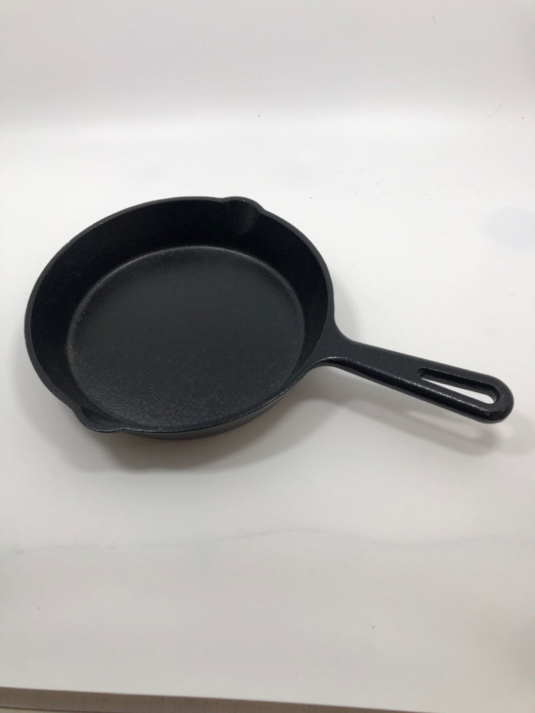 CAST IRON SKILLET.