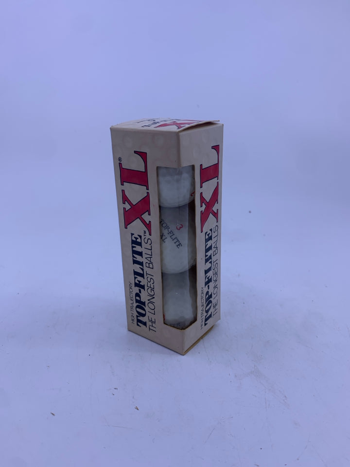 NIB TOP-FLIGHT GOLF BALLS.