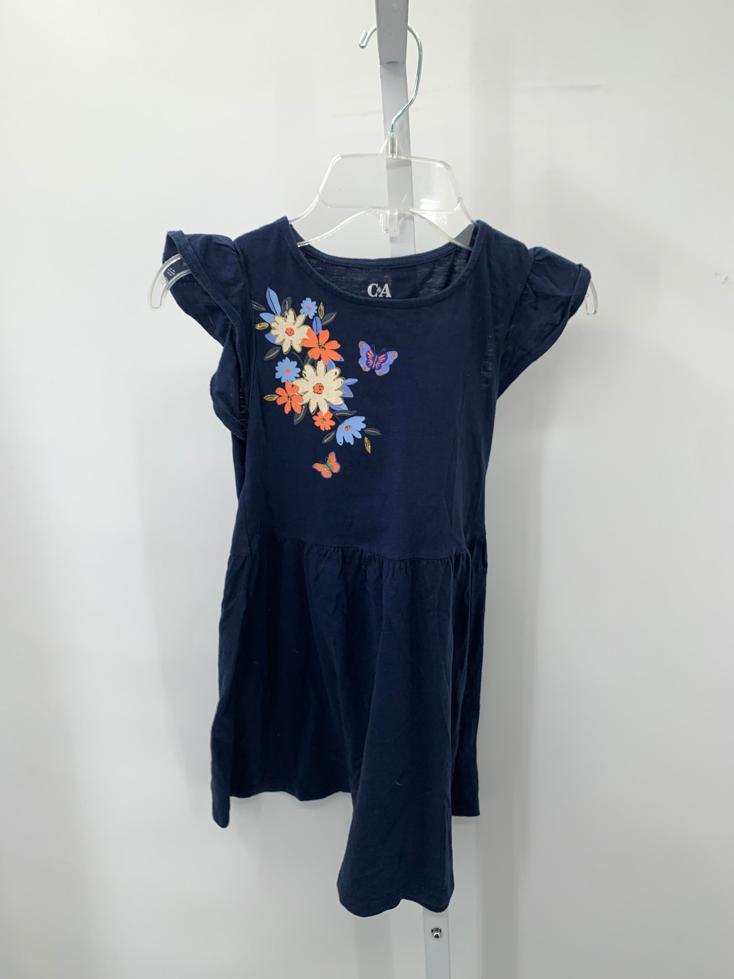 Size 7 Girls Short Sleeve Dress