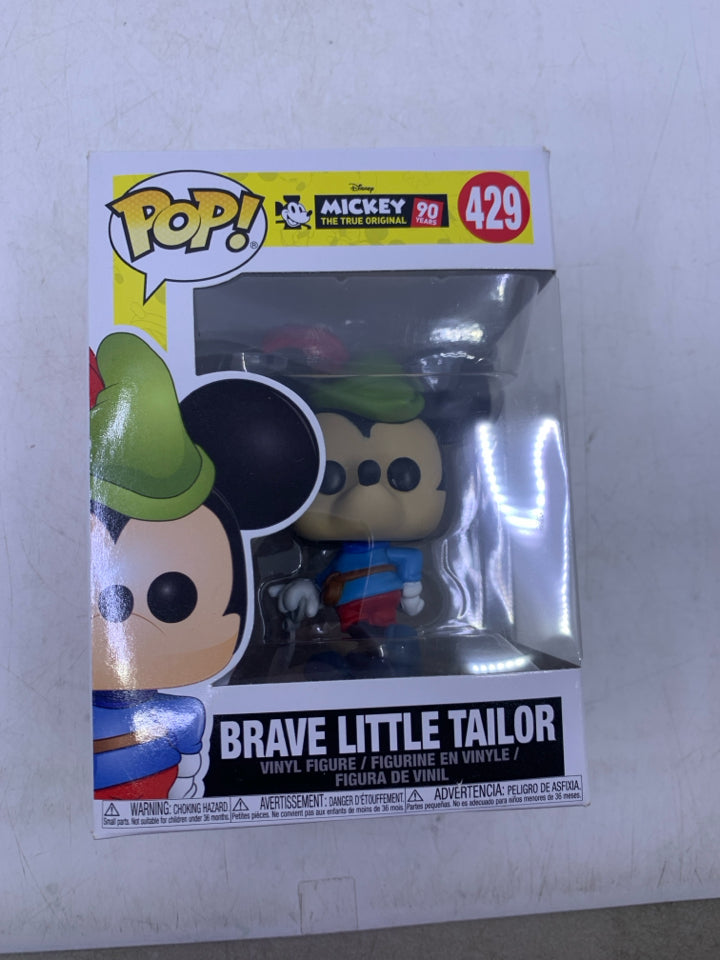 BRAVE LITTLE TAILOR MICKEY MOUSE 429 FUNKO POP.