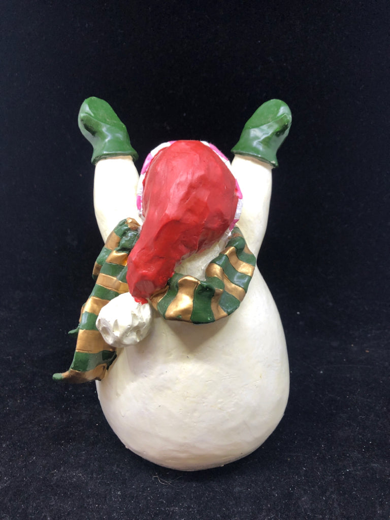 SNOWMAN W ARMS UP.