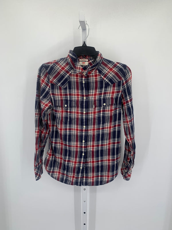 Levis Size Medium Misses Long Sleeve Shirt