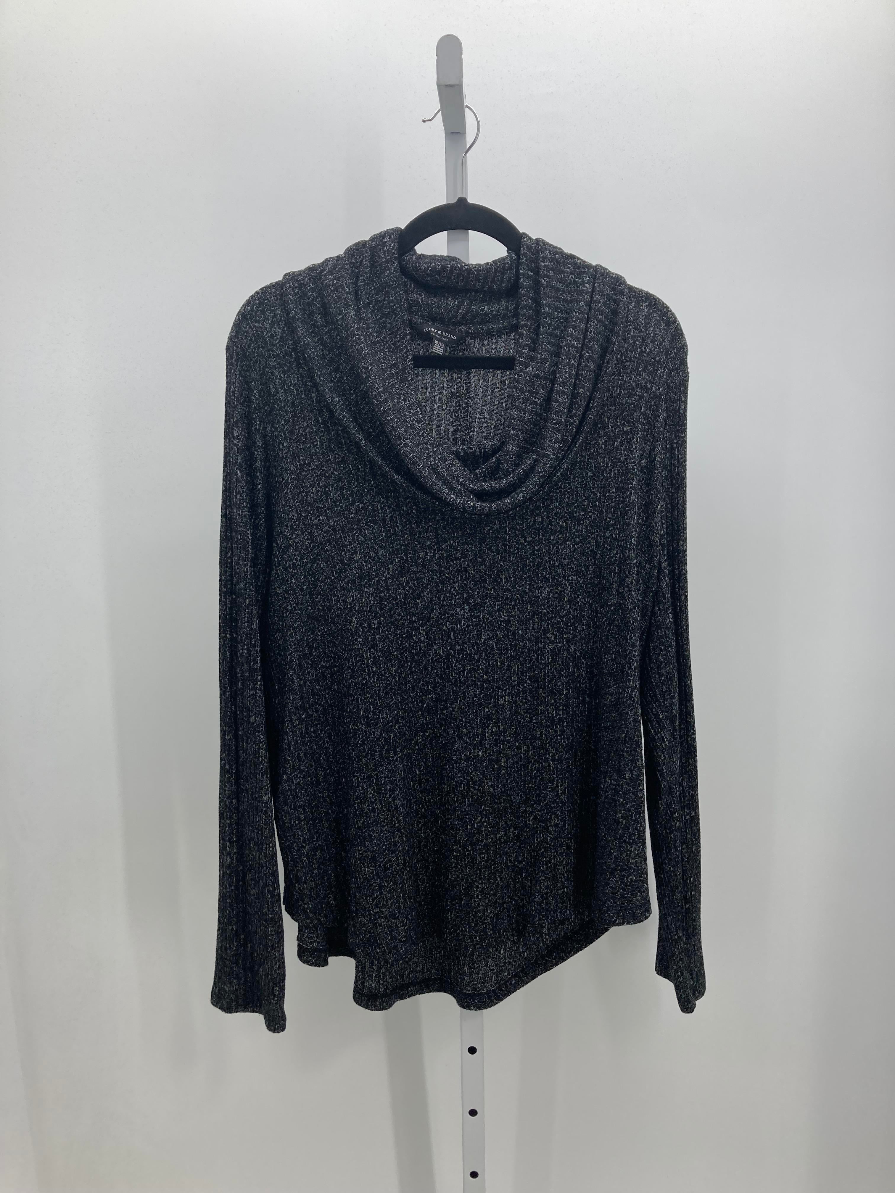 Lucky Brand Size Extra Large Misses Long Slv Sweater