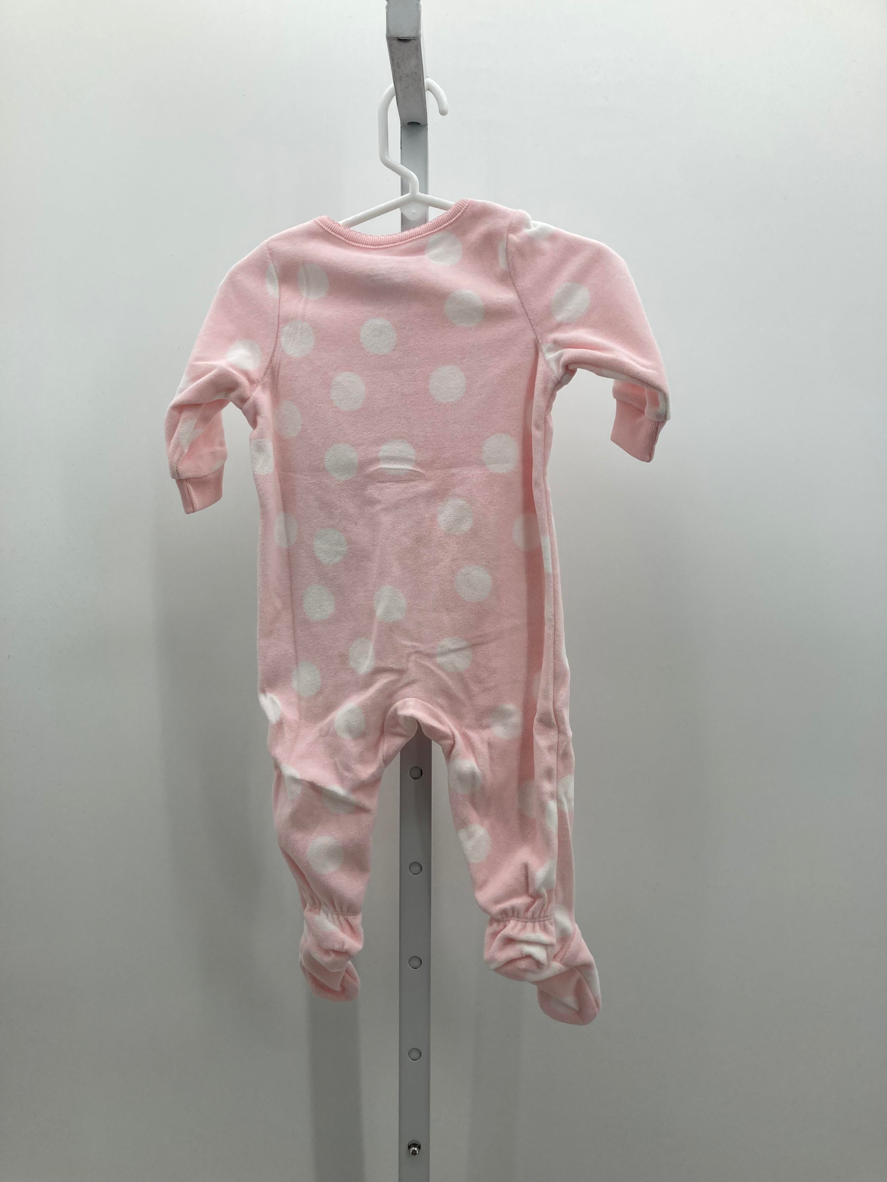 Carters Size 6 Months Girls Long Slv. Romper