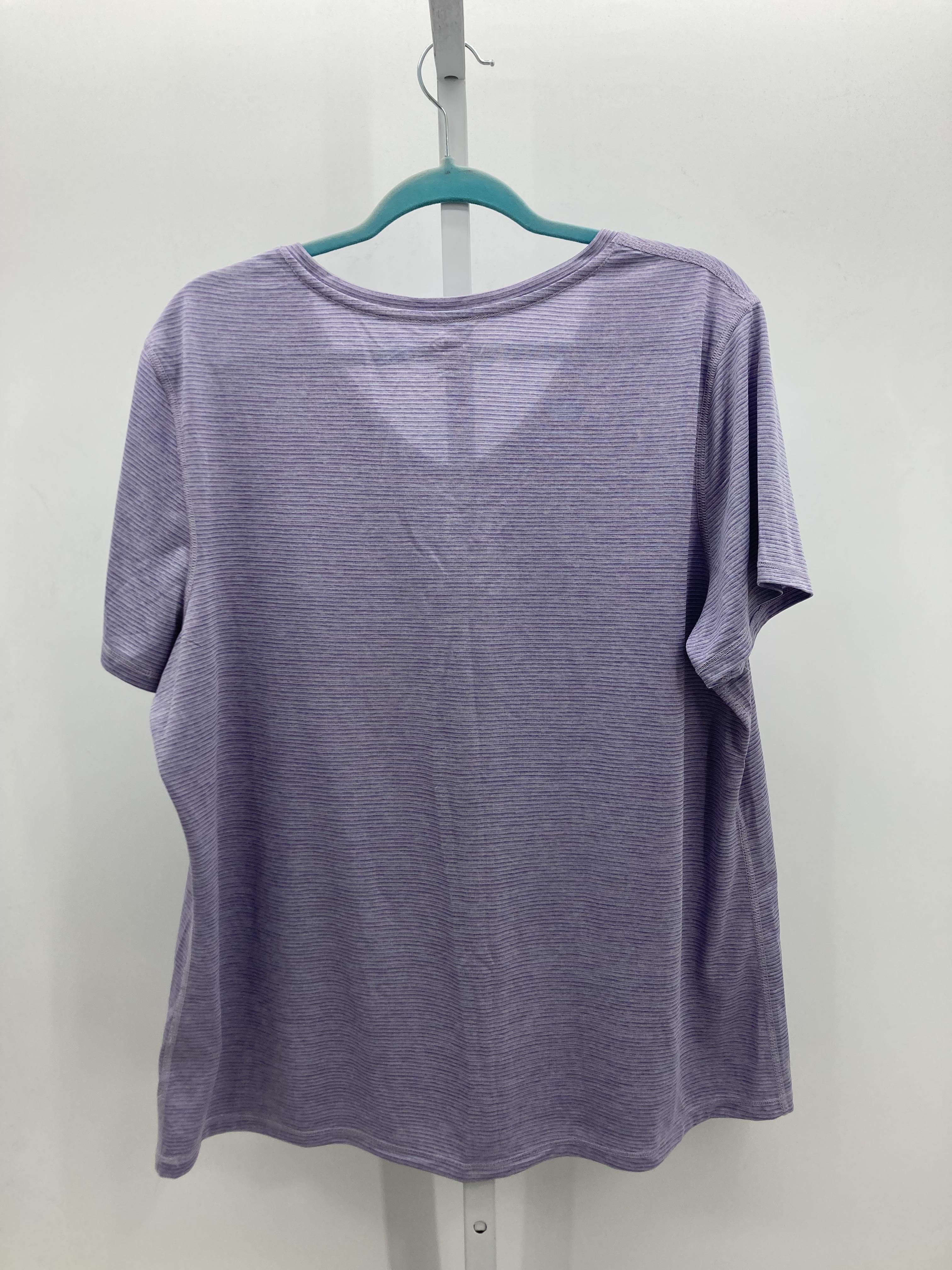 Athletic Works Size XXL Misses Short Sleeve Shirt