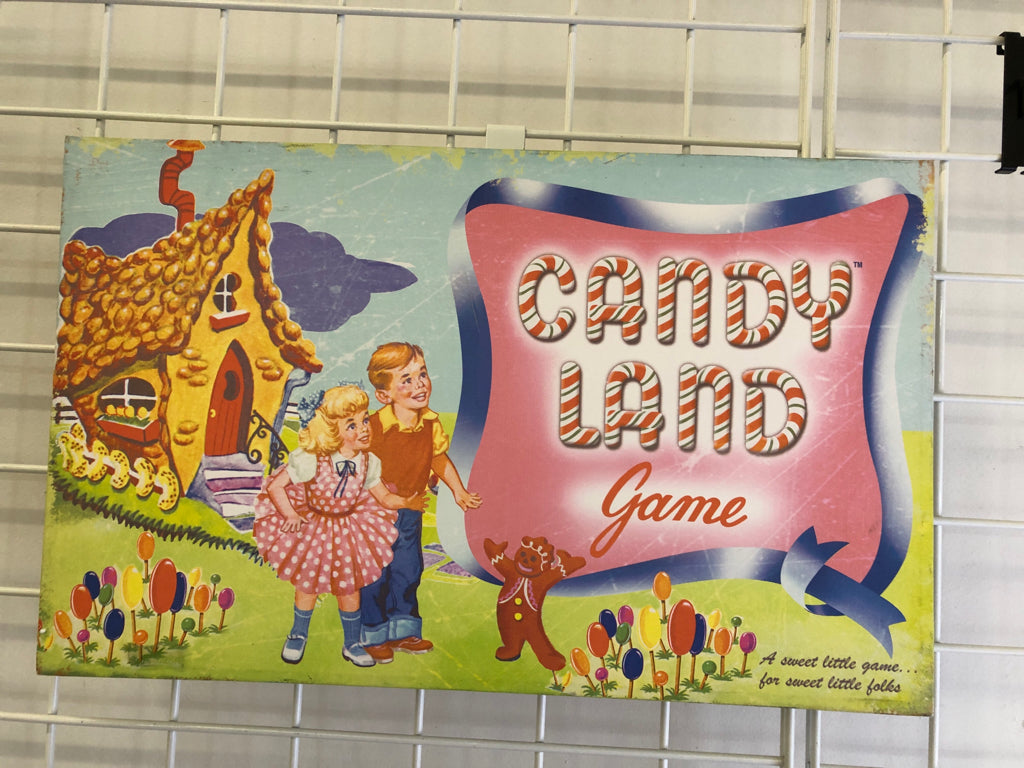 CANVAS CANDY LAND WALL ART.