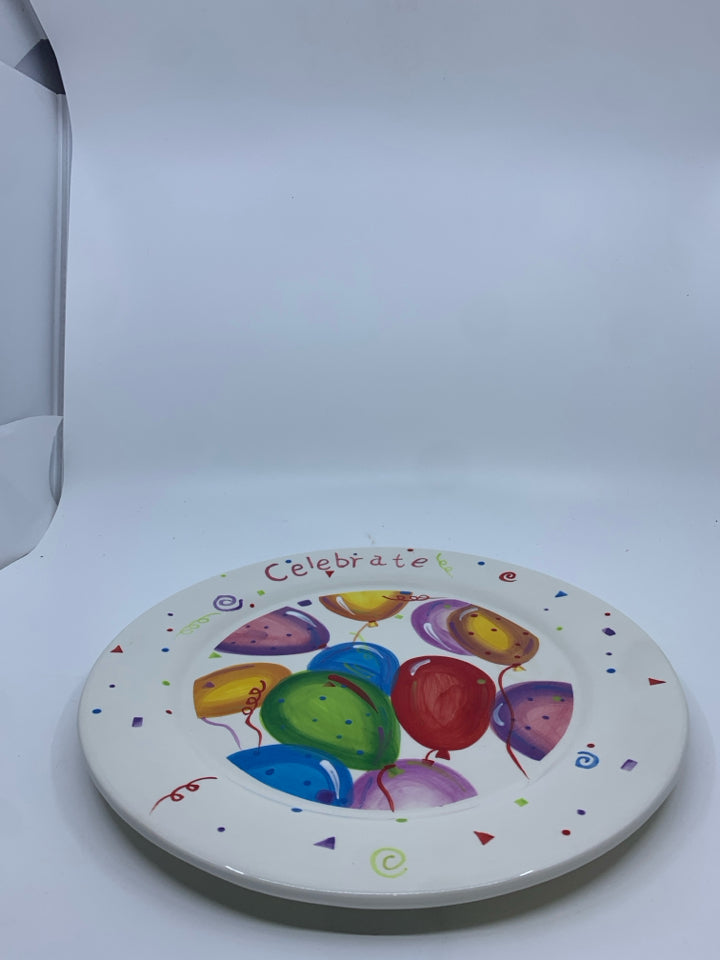 CELEBRATE BALLOONS PLATTER.