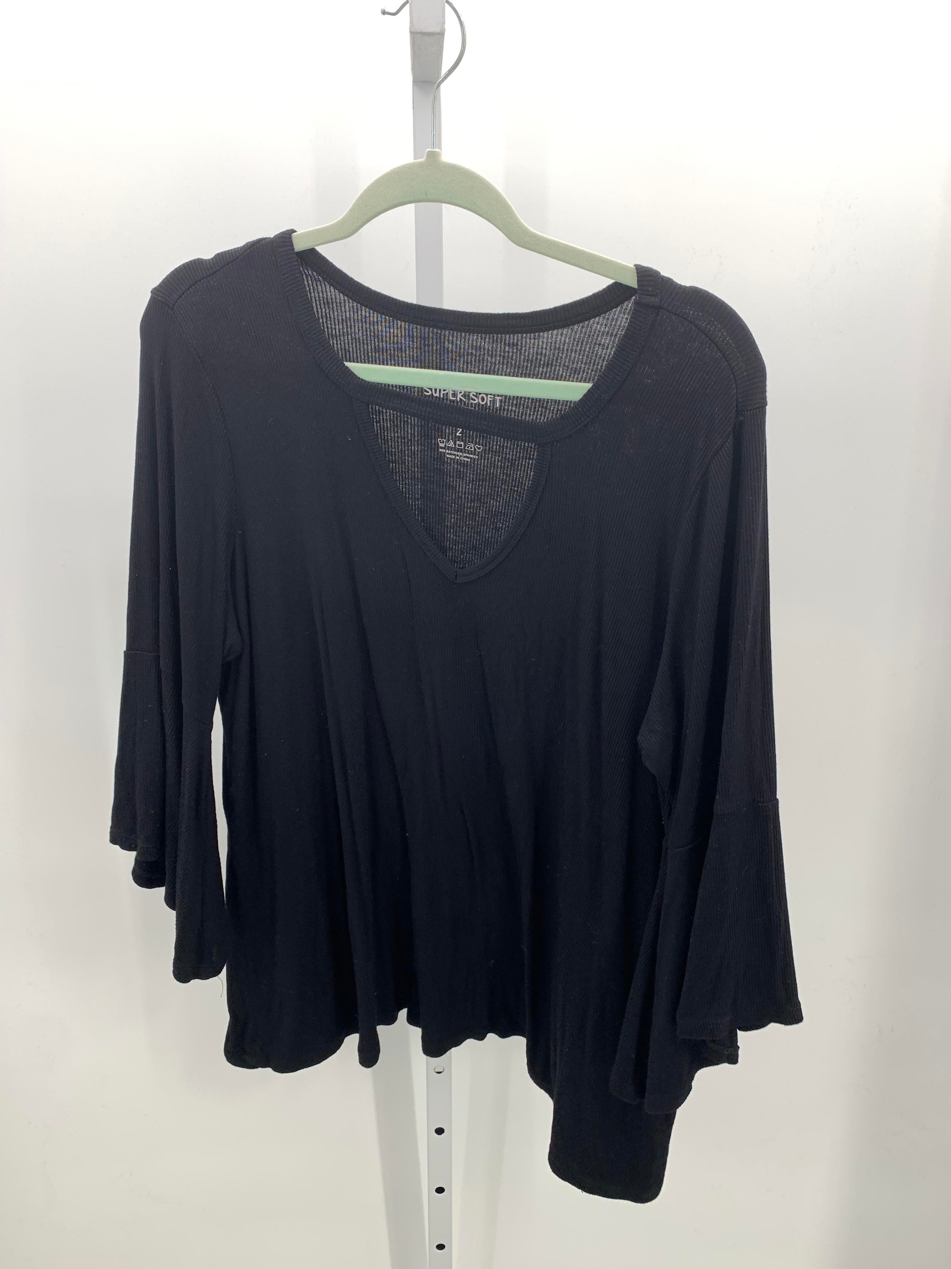 Torrid Size 2X Womens 3/4 Sleeve Shirt