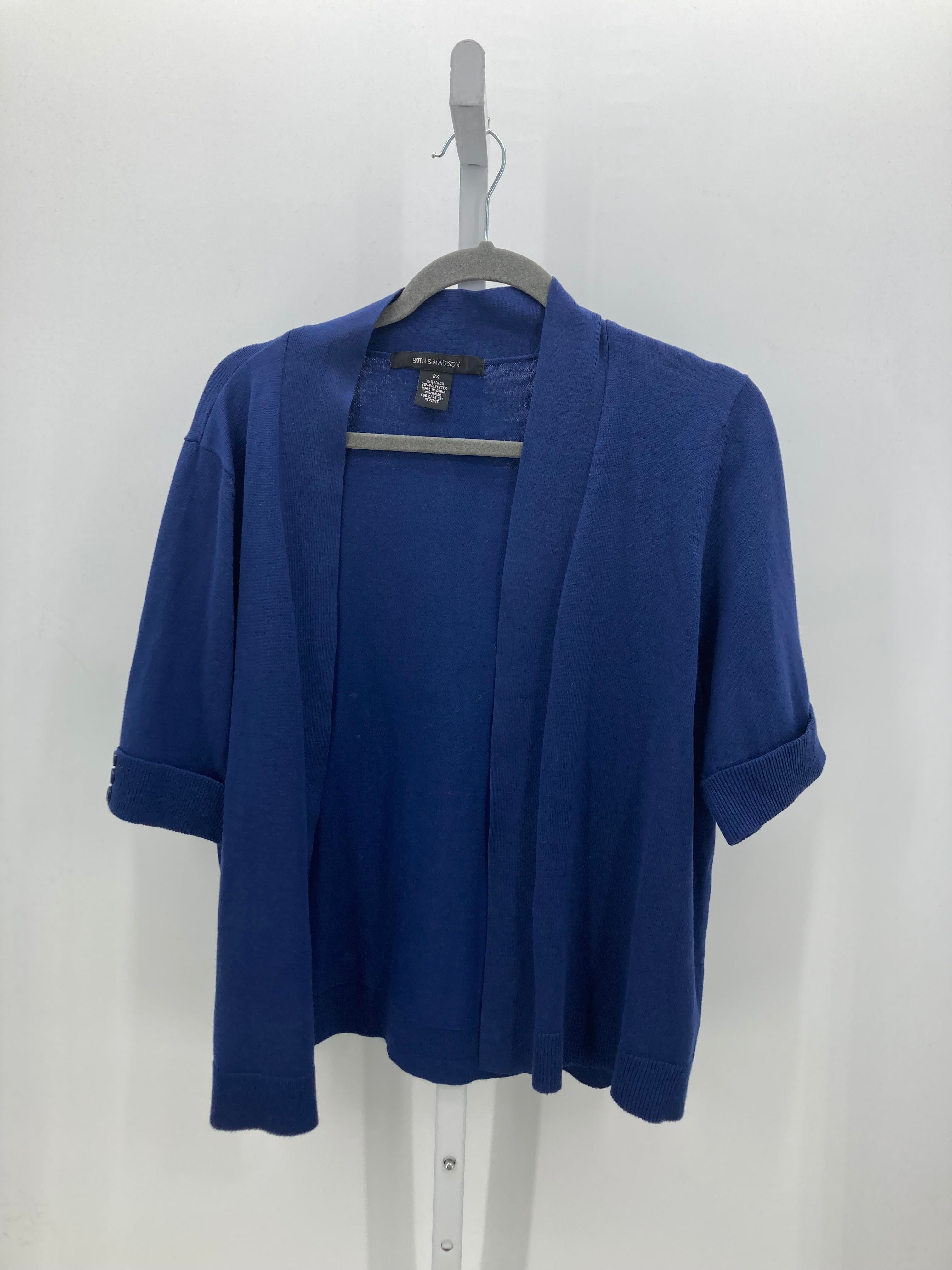 89th & Madison Size 2X Womens Cardigan