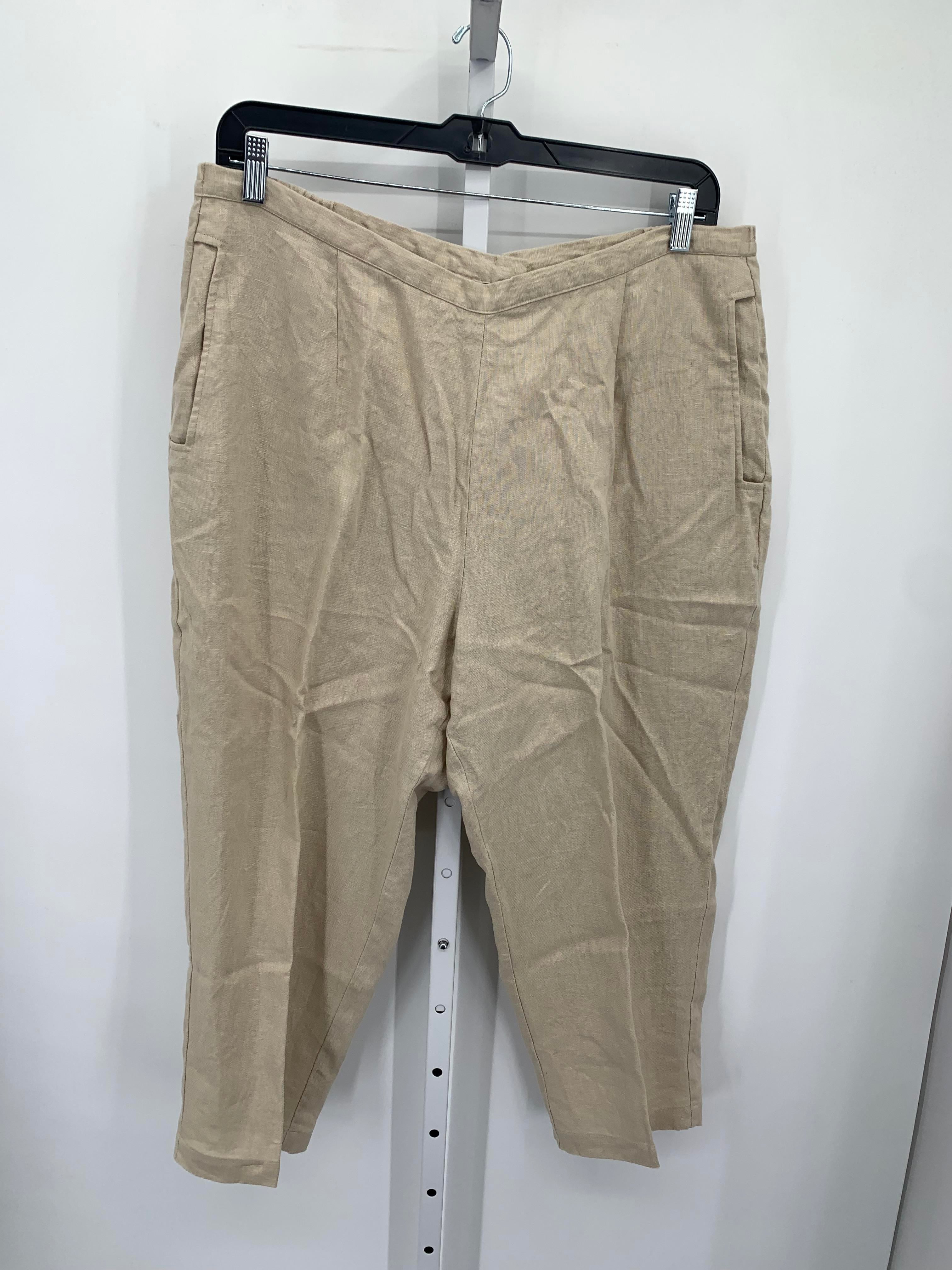 Linea Size 1X Womens Pants