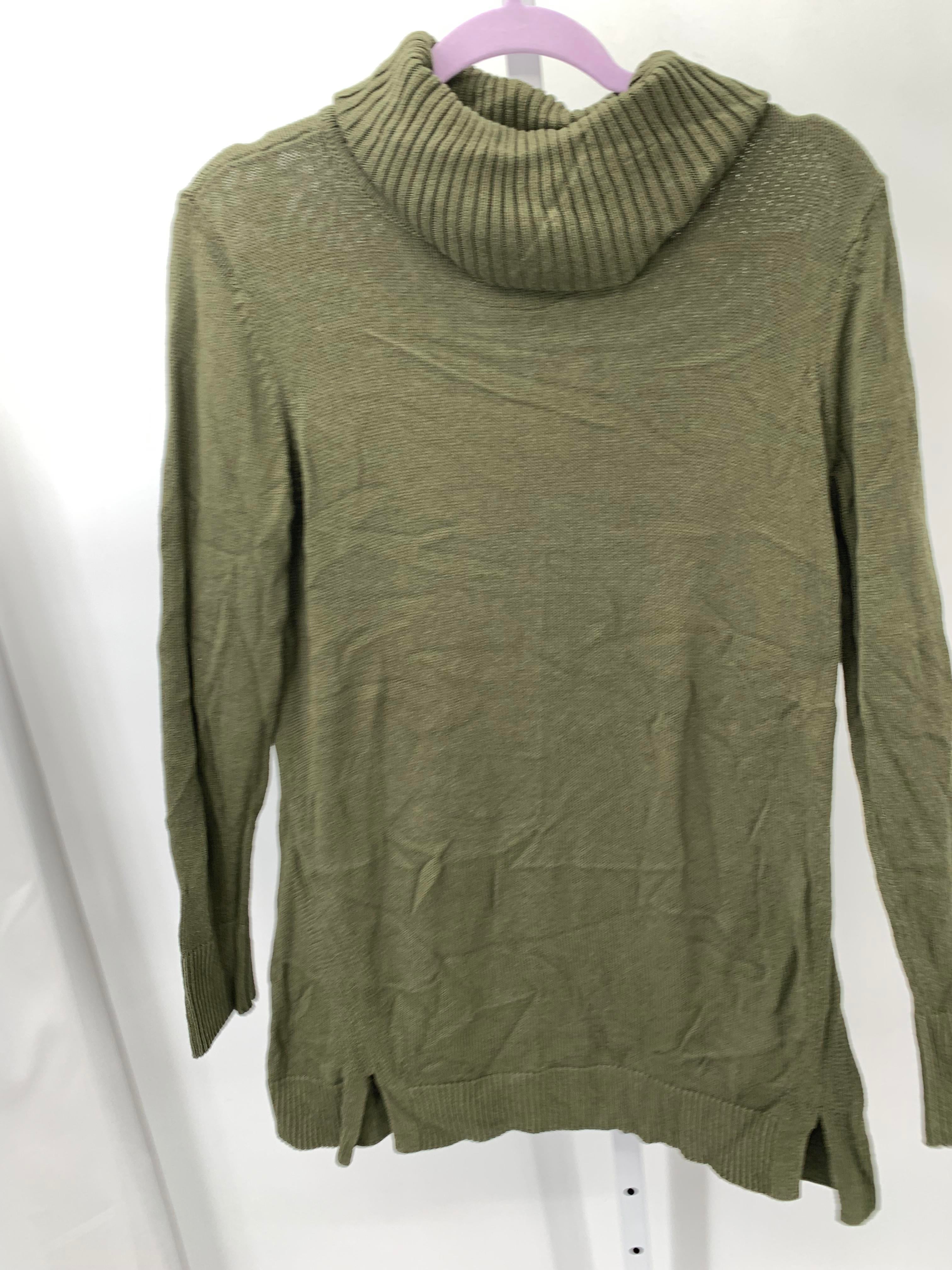 Halston Size Medium Misses Long Slv Sweater