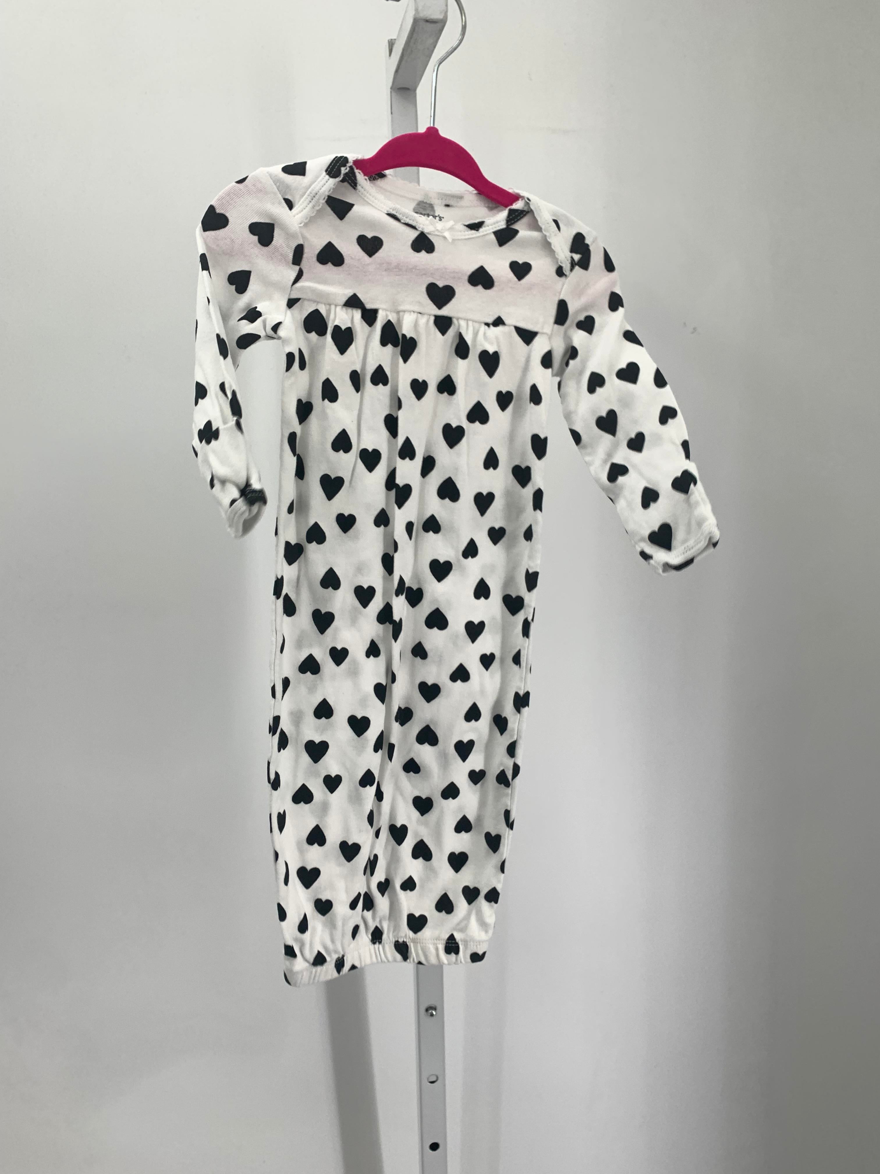 Carters Size 3 Months Girls Gown Sleeper