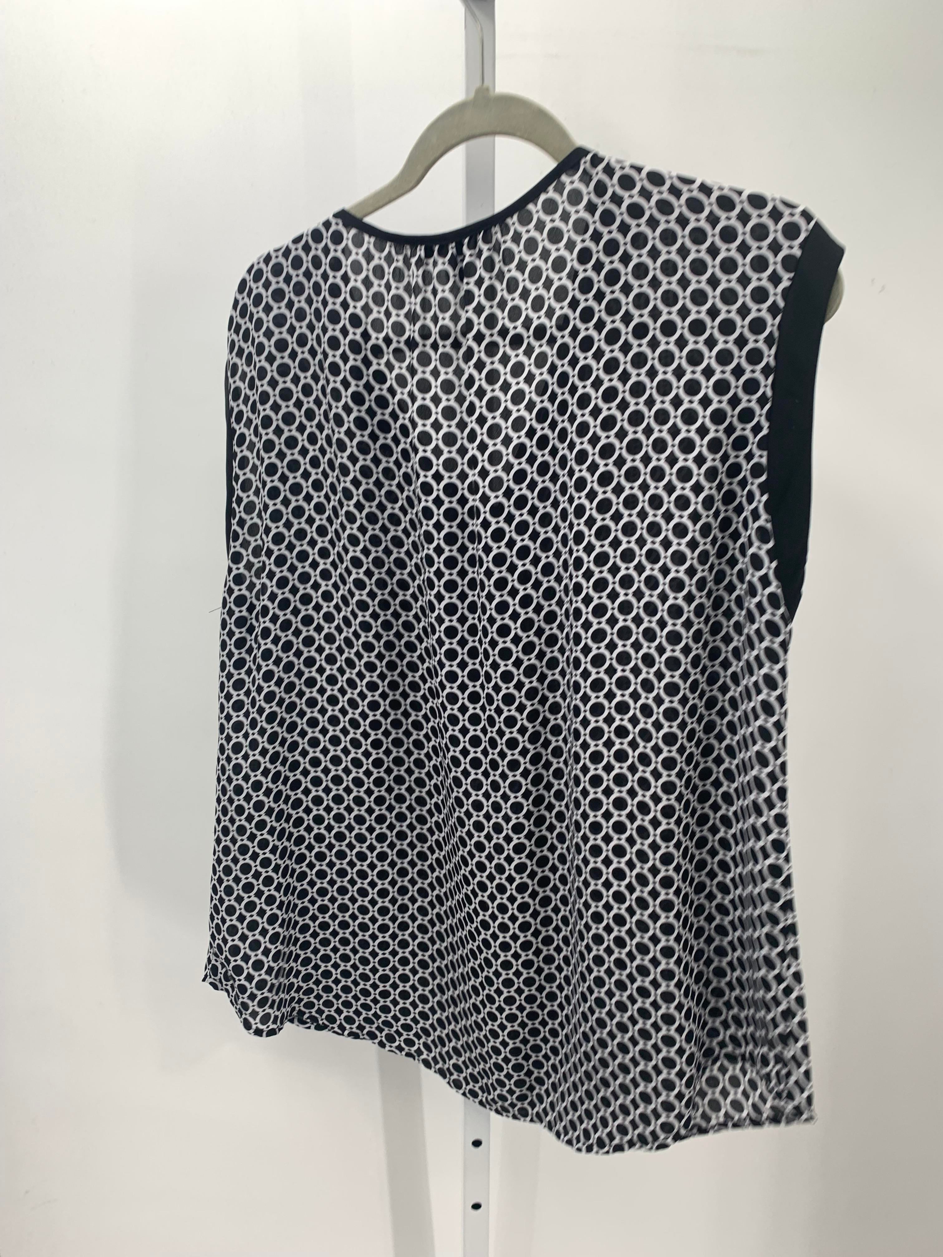 Roz & Ali Size 1X Womens Sleeveless Shirt