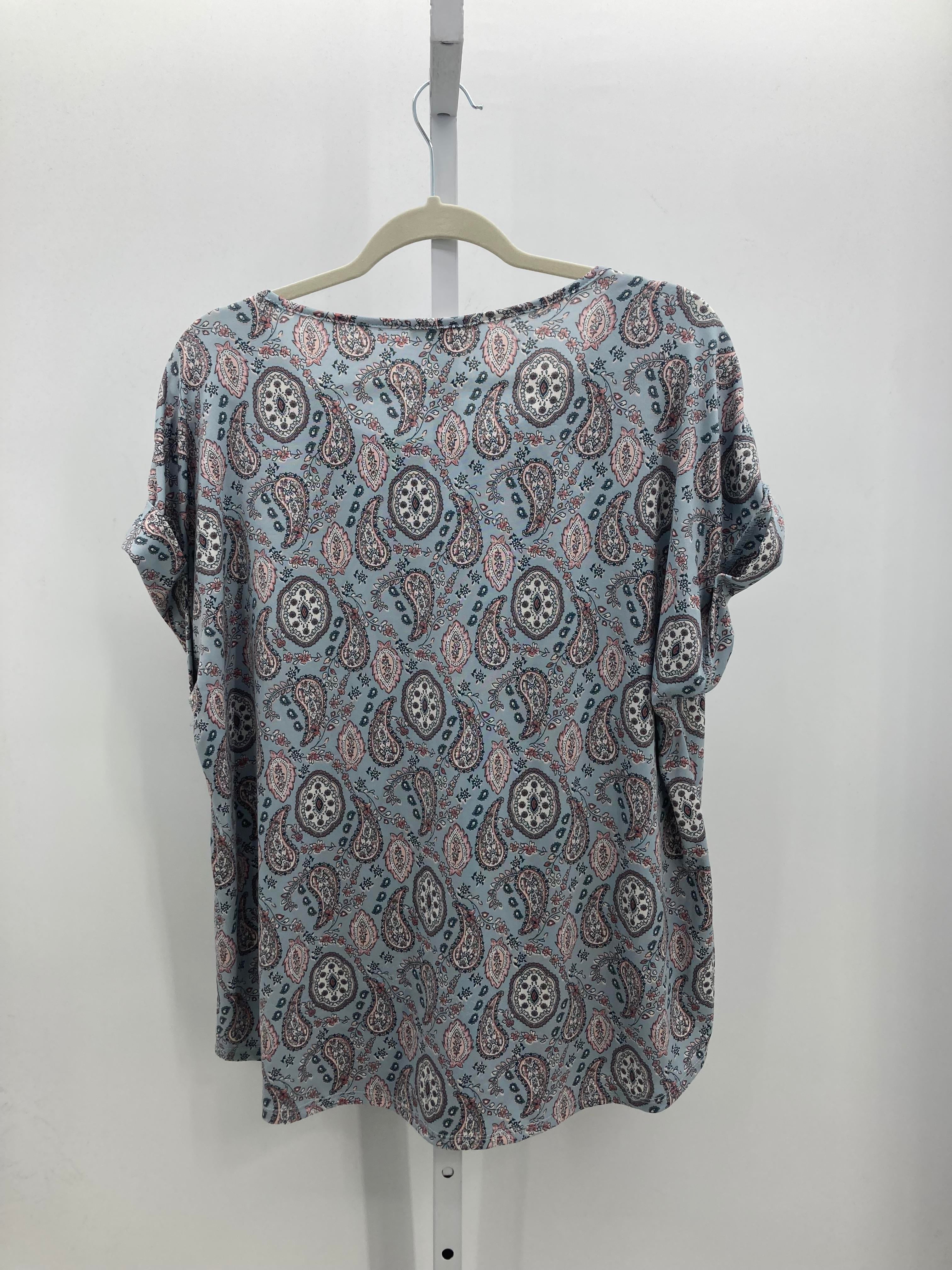 Size 2X Womens Short Sleeve Shirt