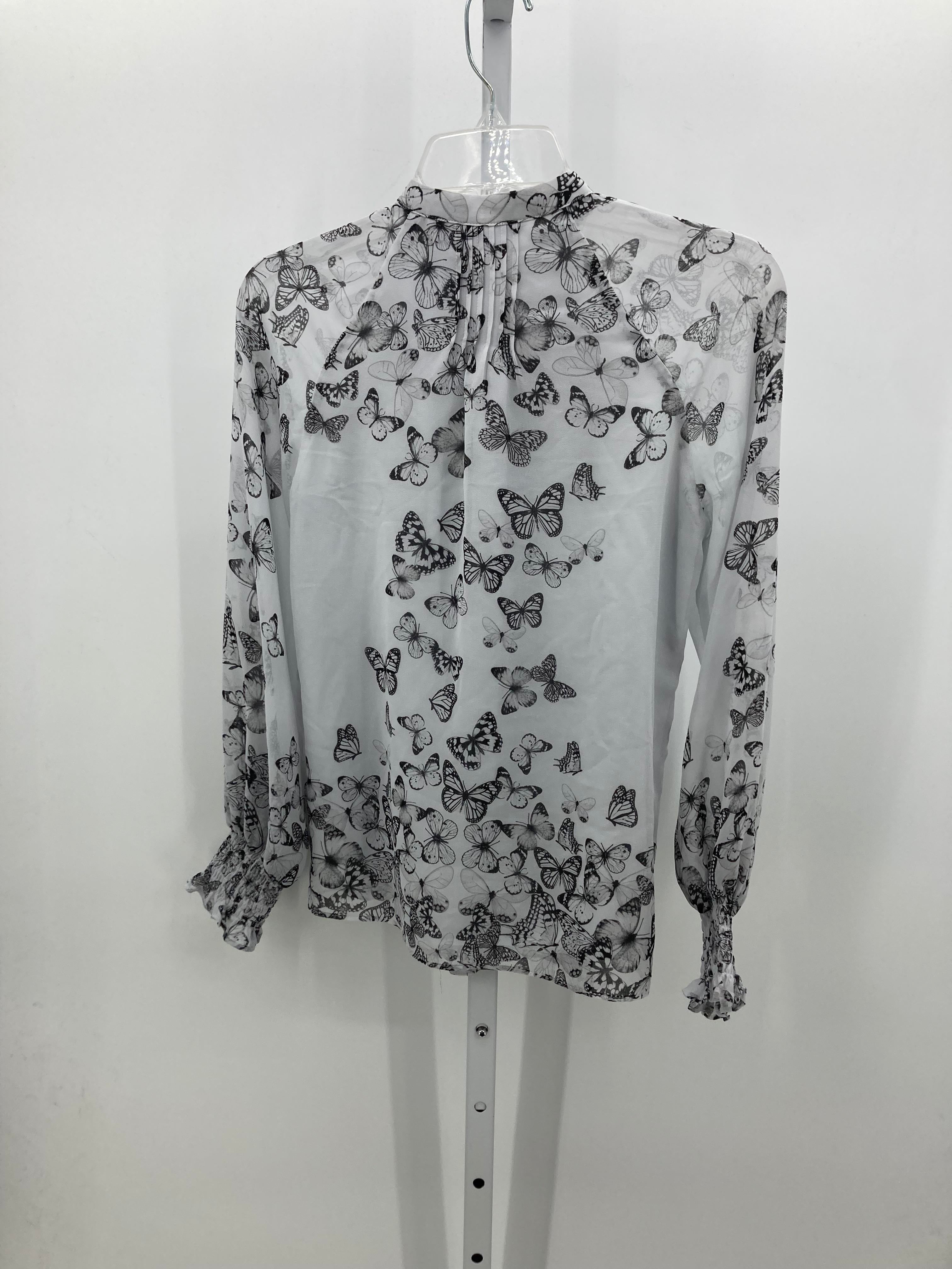 White House Black Size XX Small Misses Long Sleeve Shirt