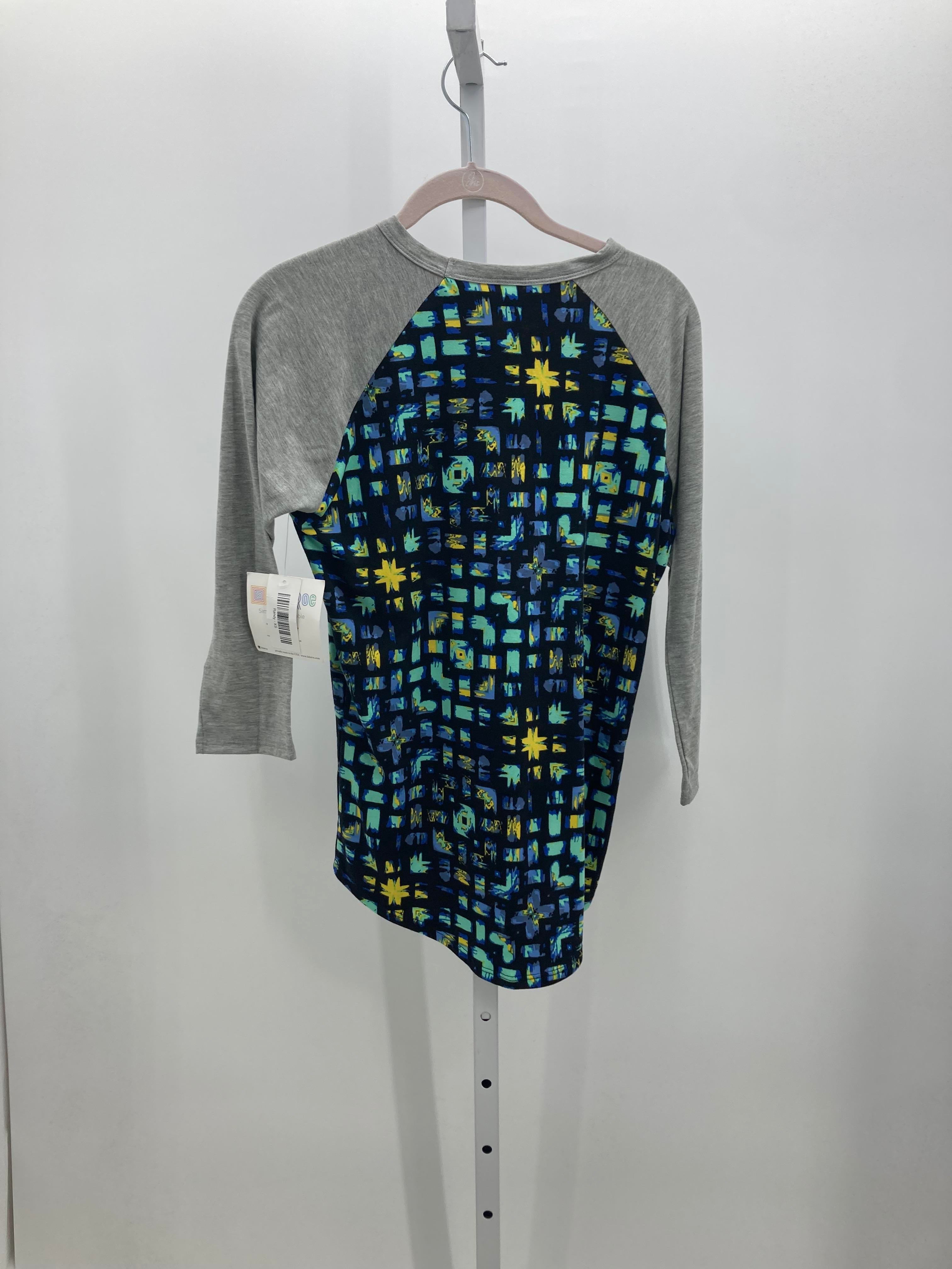 Lularoe Size X Small Misses 3/4 Sleeve Shirt
