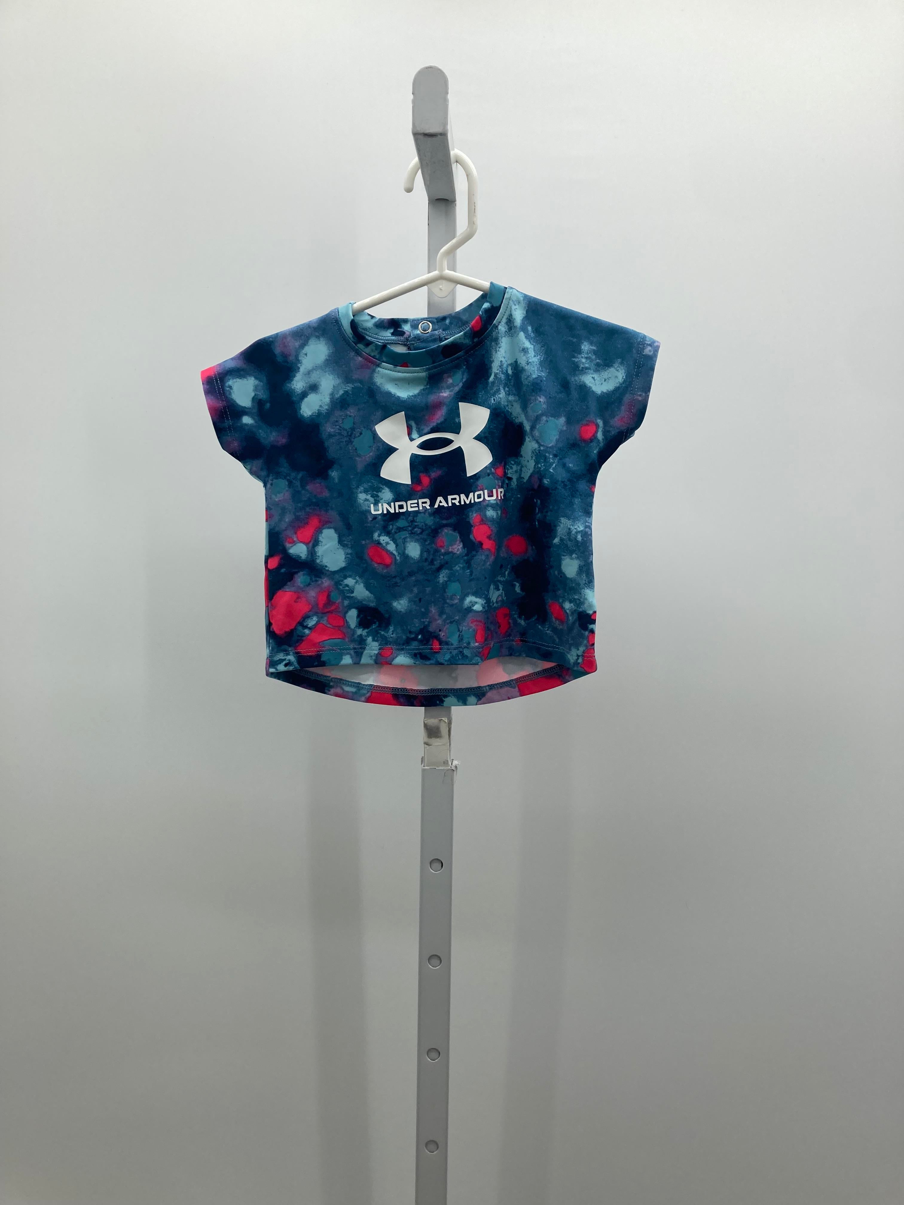 Under Armour Size 3-6 Months Girls Short Sleeve Shirt