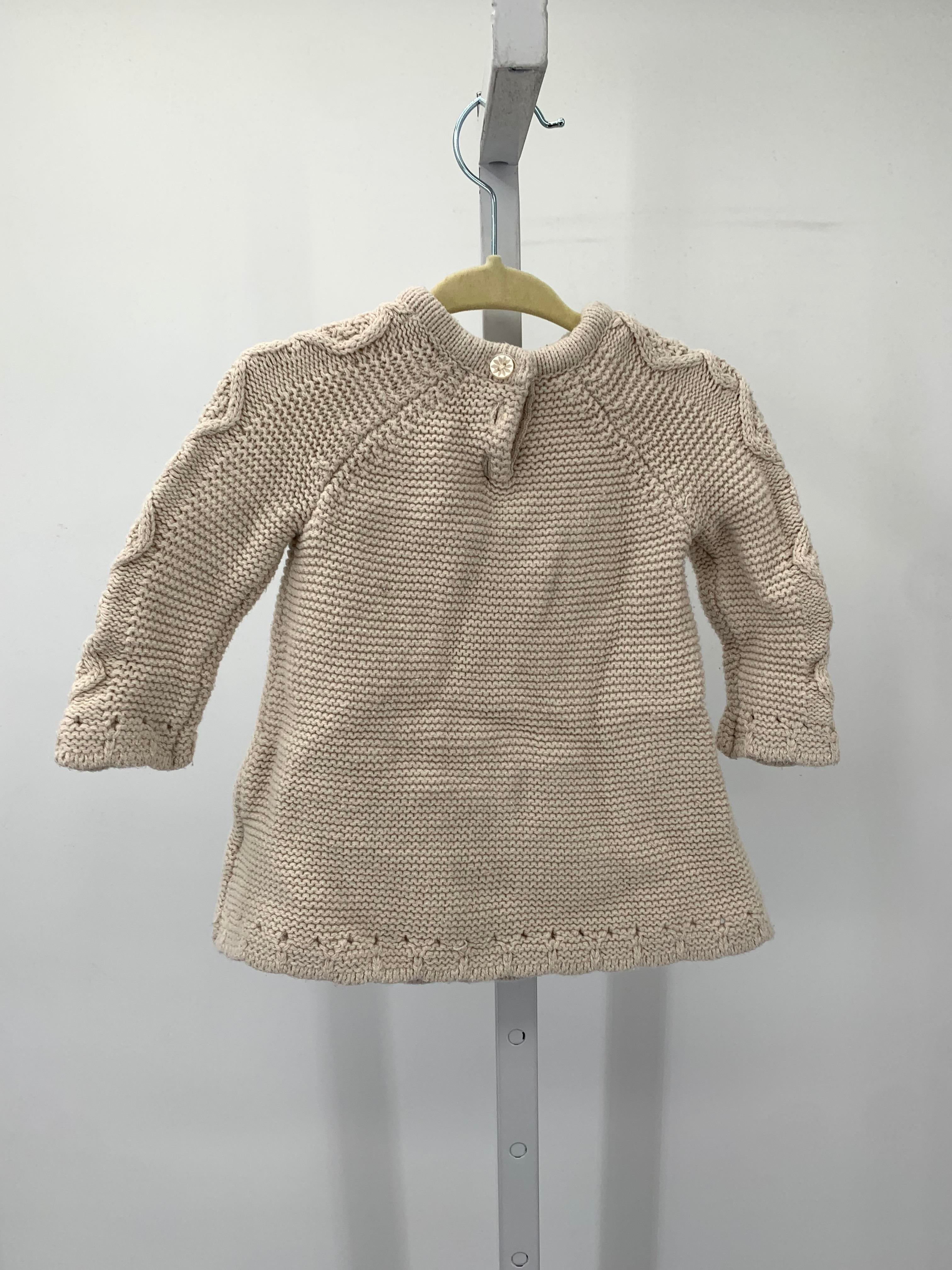 Size 3-6 Months Girls Long Sleeve Dress