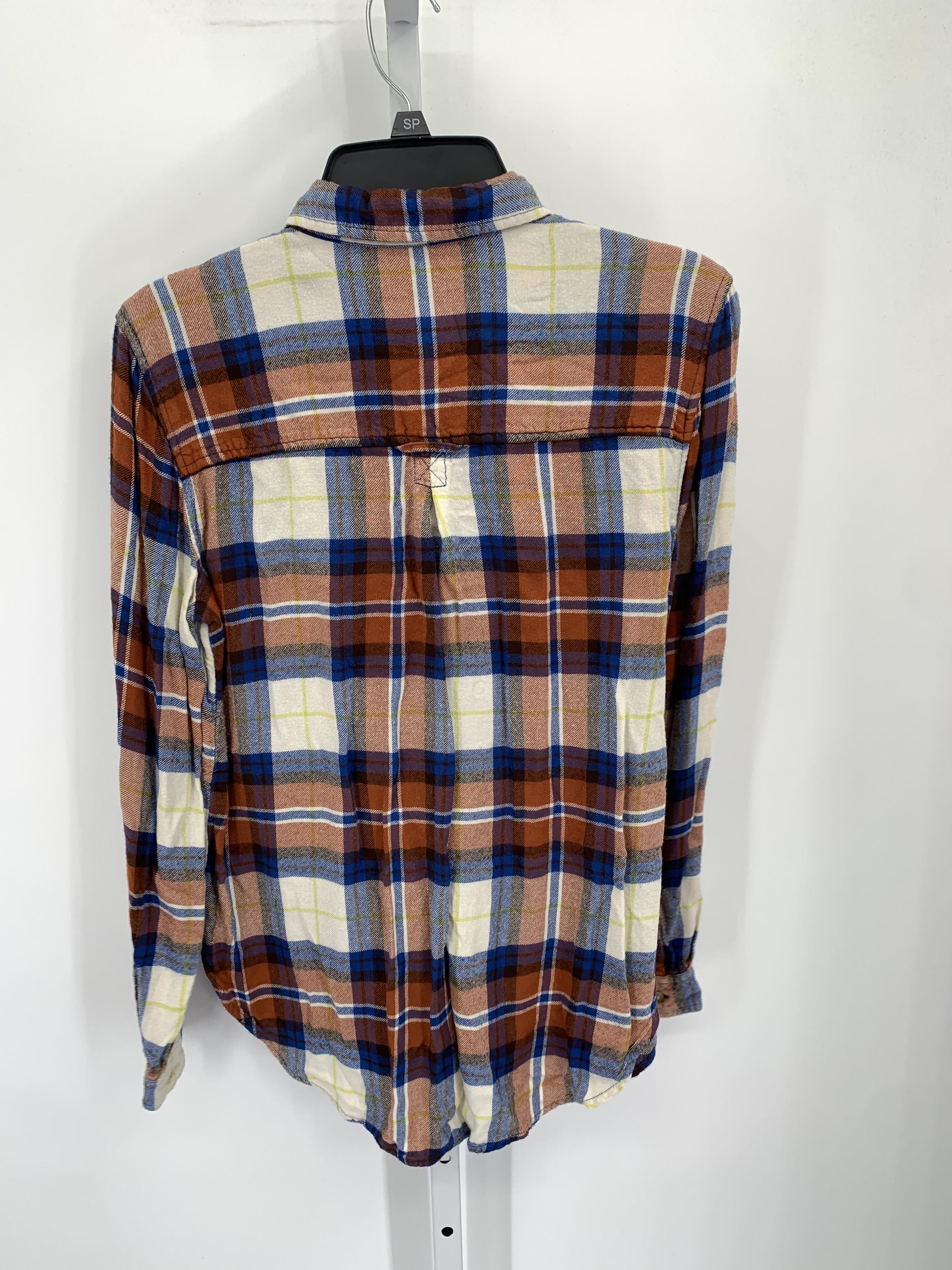 American Eagle Size Medium Juniors Long Sleeve Shirt