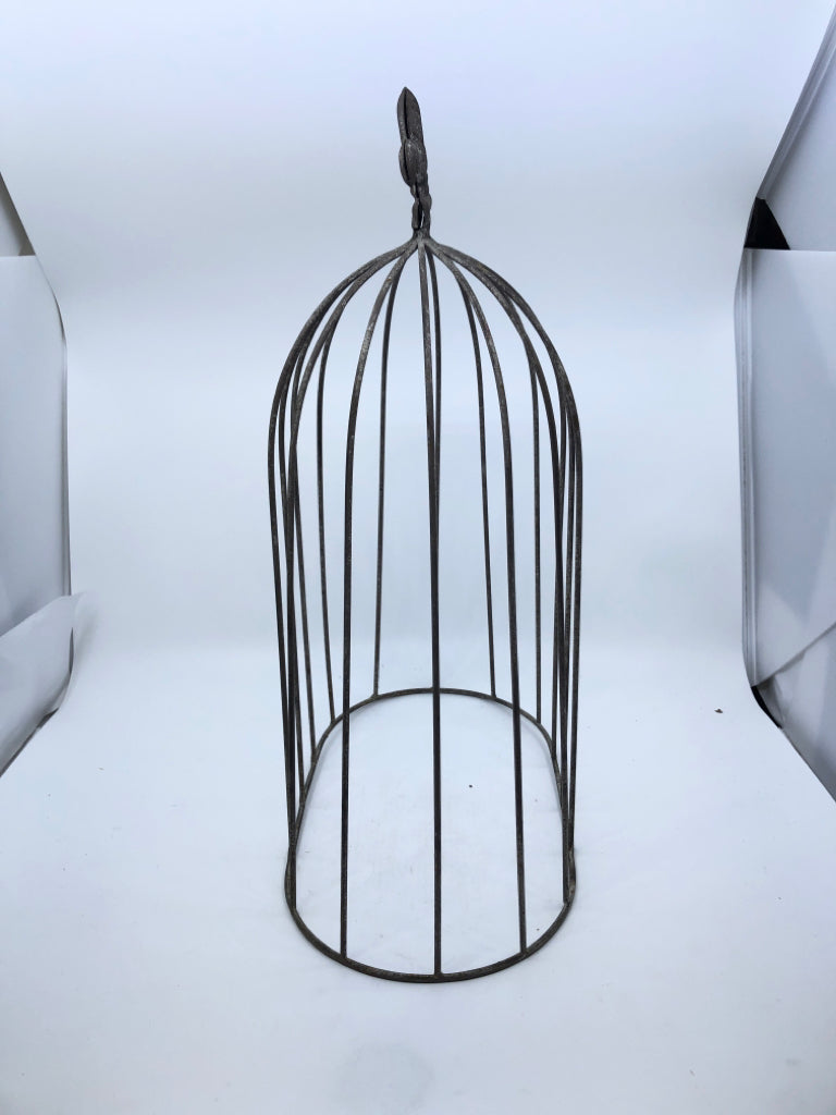 2 PC BIRD CAGE DECOR.