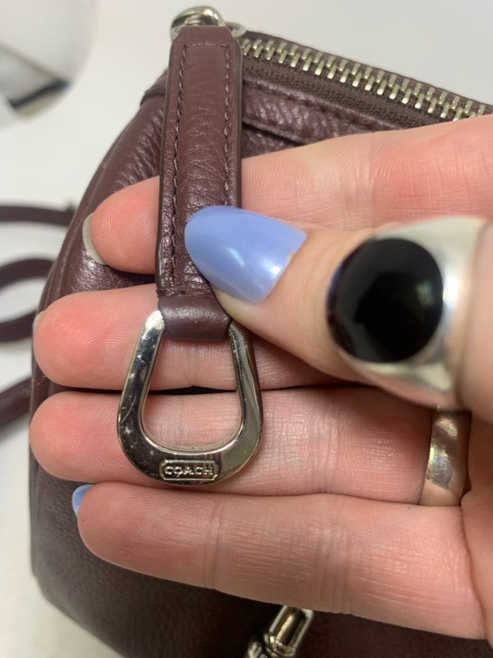 Coach F26121 Avery Pebble Leather Satchel