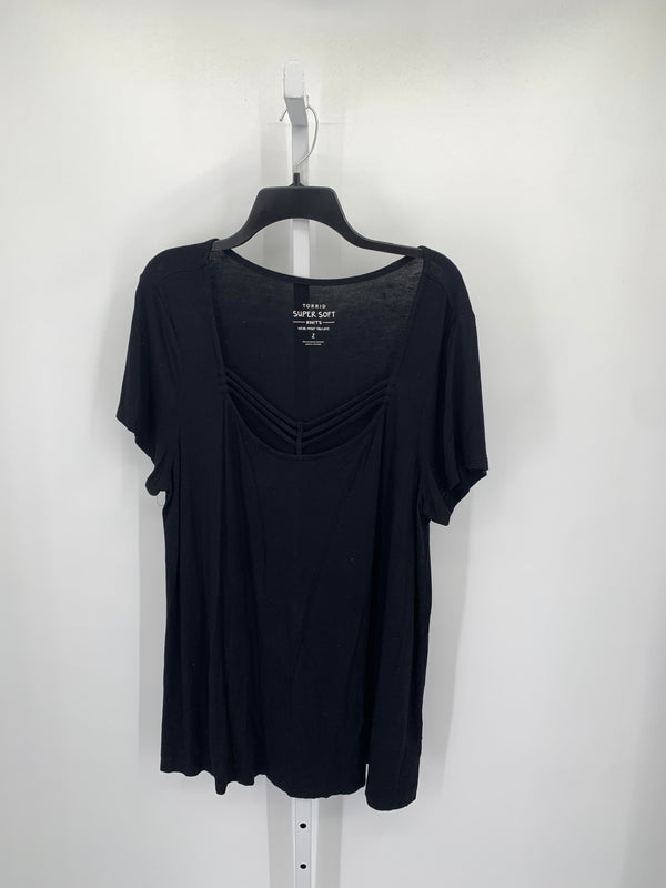 Torrid Size 2X Womens Short Sleeve Shirt