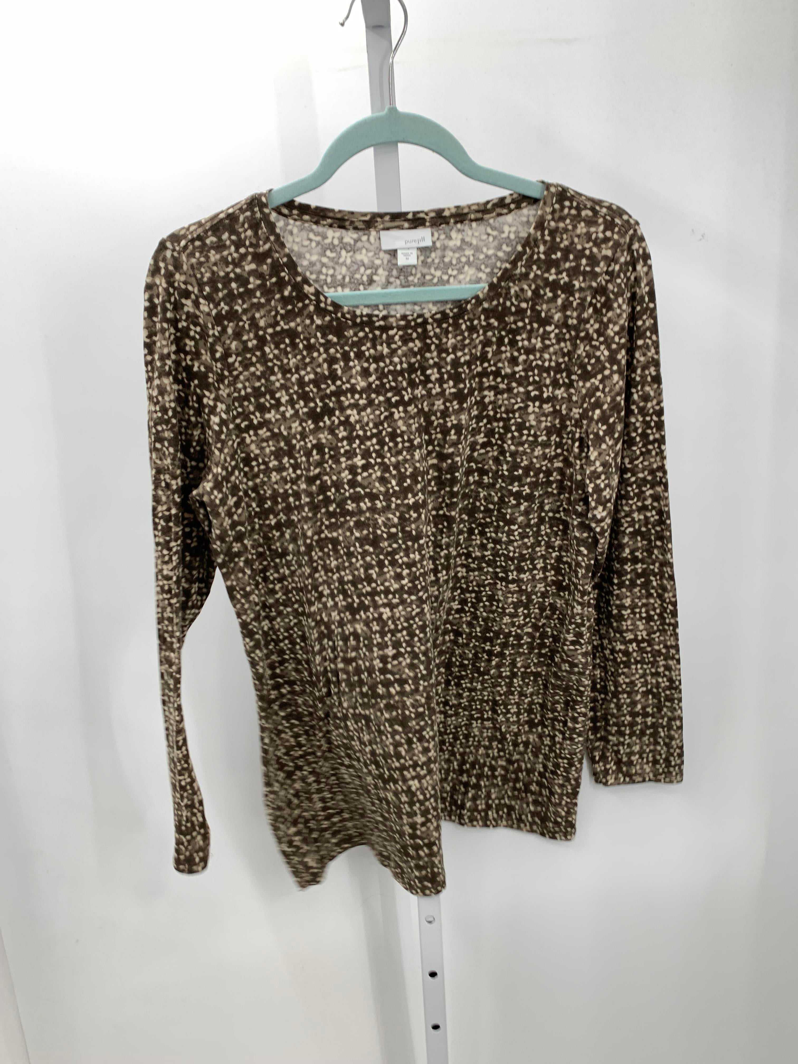 J-Jill Size Medium Misses Long Sleeve Shirt